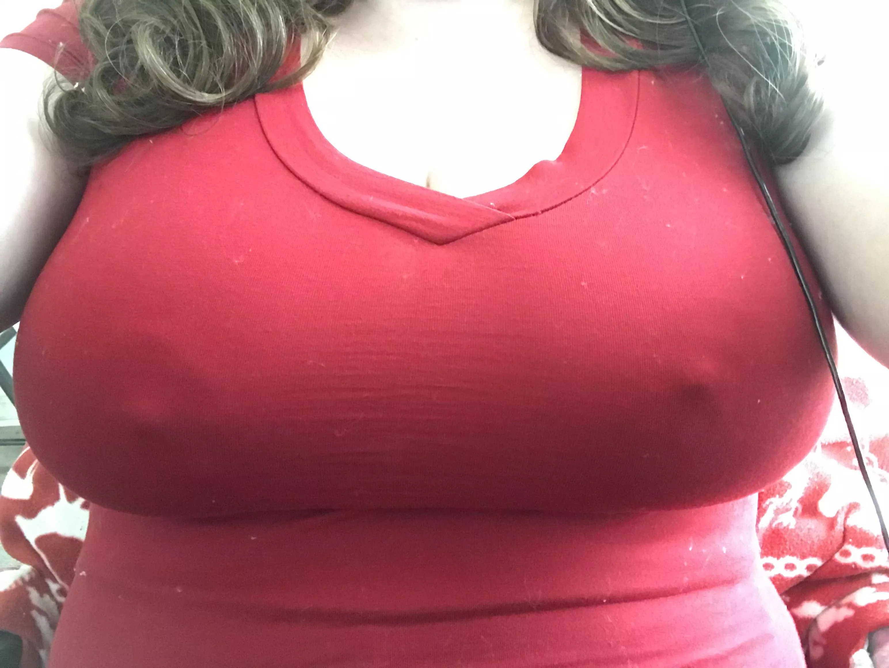 I’ve decided to stop wearing bras when working from home. What do you think?