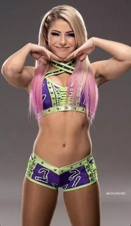 I’ve never watched wrestling but I’m definitely into Alexa Bliss.