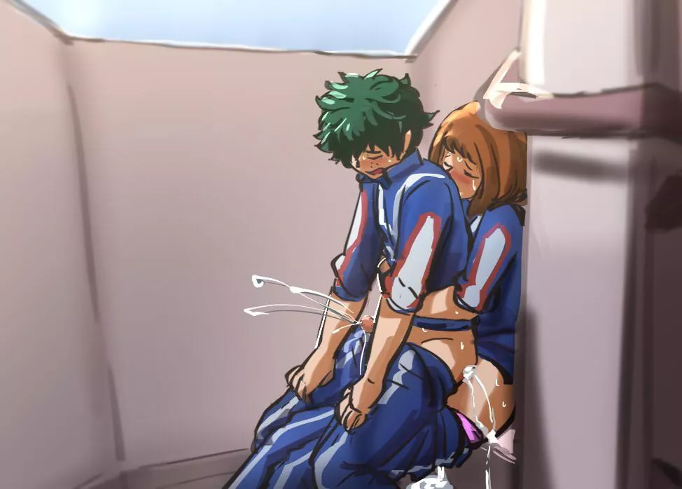 Izuku Midoriya & Ochako Uraraka (Raitaroo) [My Hero Academia]