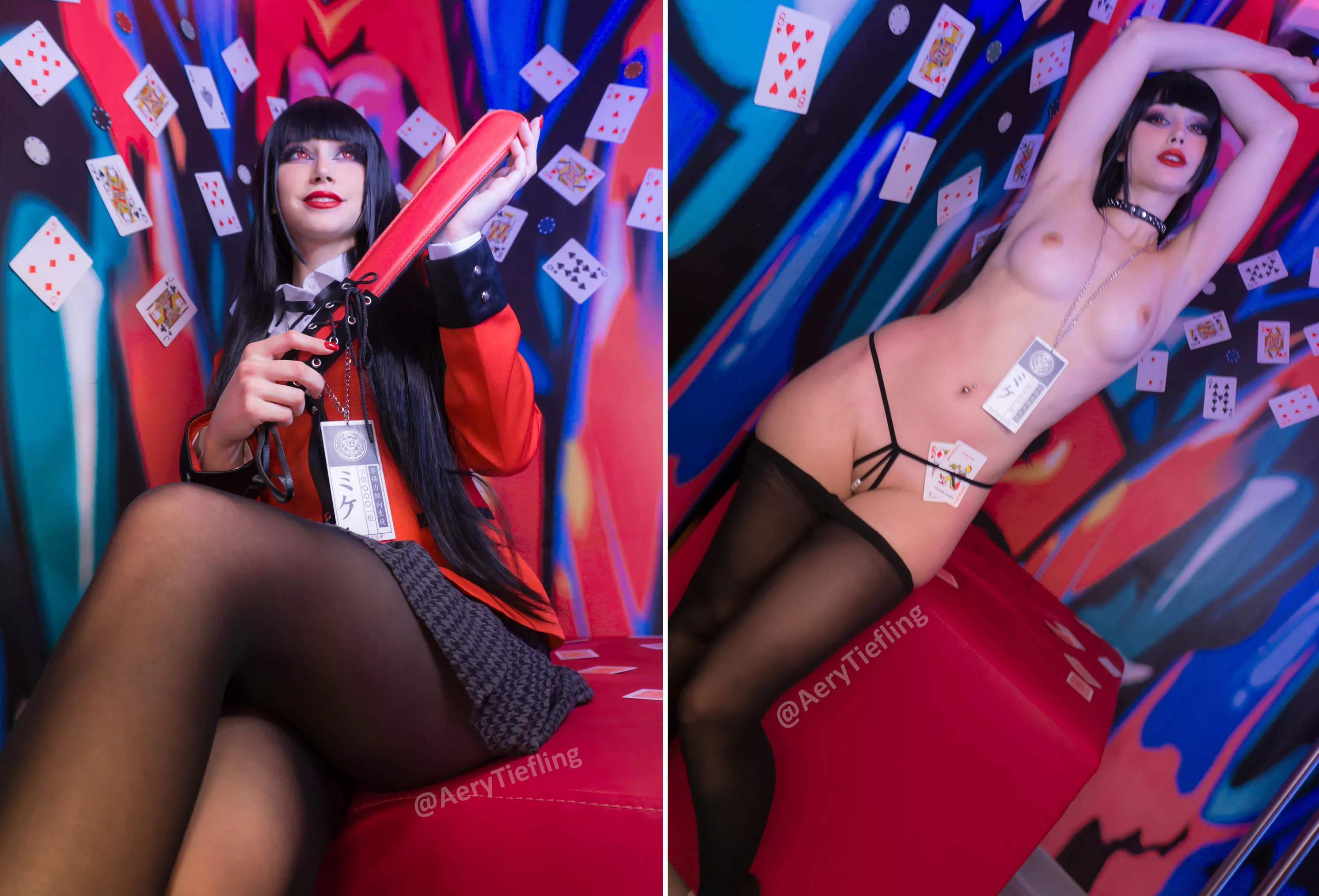 Jabami Yumeko from Kakegurui by Aery Korvair [OC]