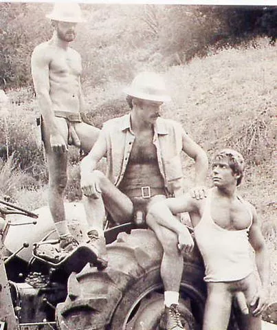 “Jack Wrangler and buds on the ranch” …