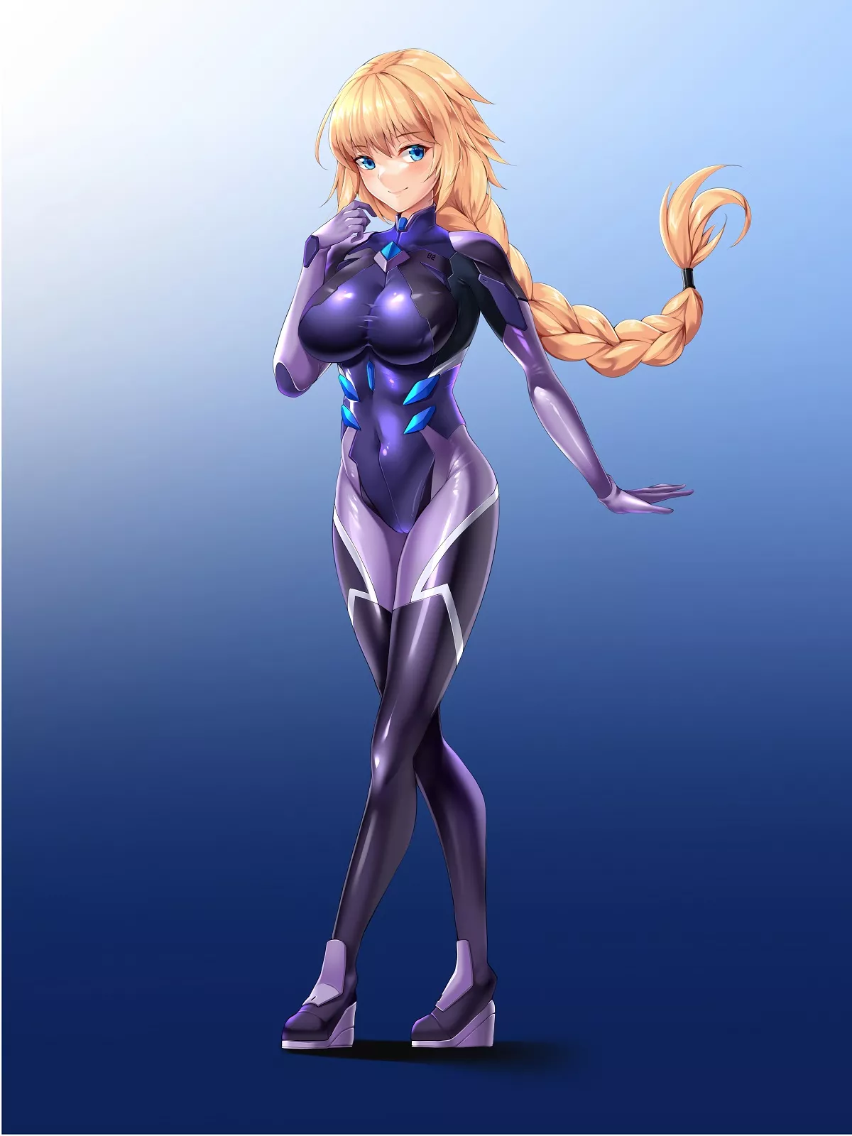 Jeanne d'Arc x Plugsuit (Matrix16) [Fate]