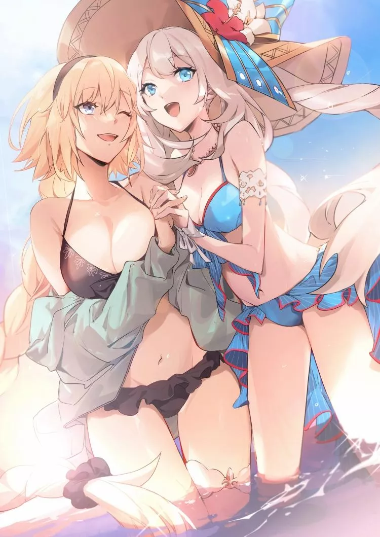 Jeanne & Marie's Time at the Beach [Fate/GO]