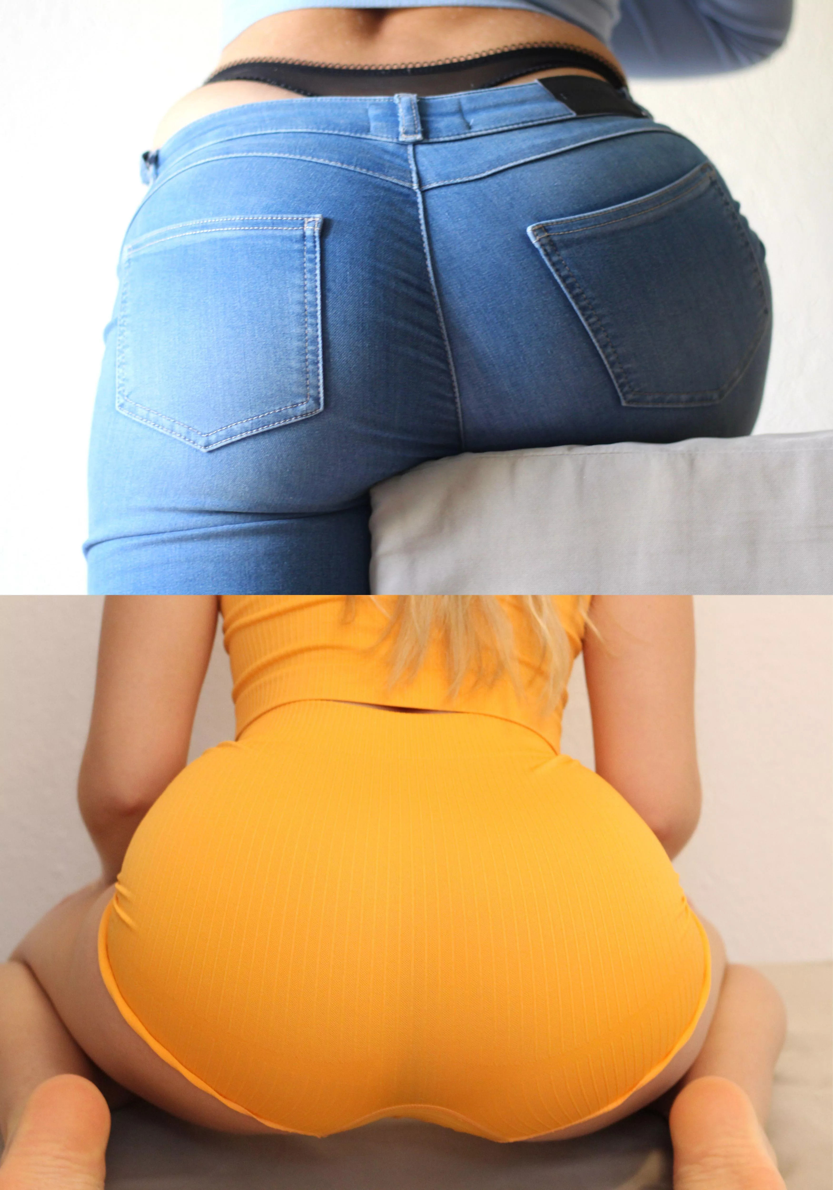 Jeans or YogashortsðŸ˜‰ðŸ‘