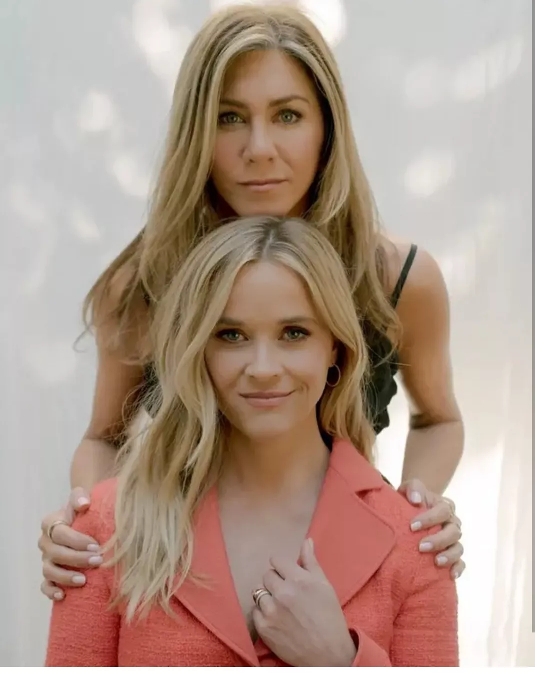 Jennifer Aniston and Reese Witherspoon are the perfect duo of mature blondes