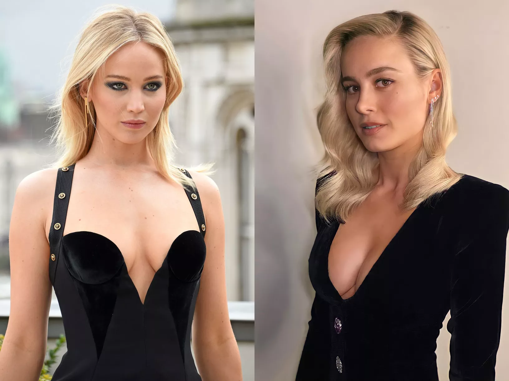 Jennifer Lawrence and Brie Larson would be a great threesome