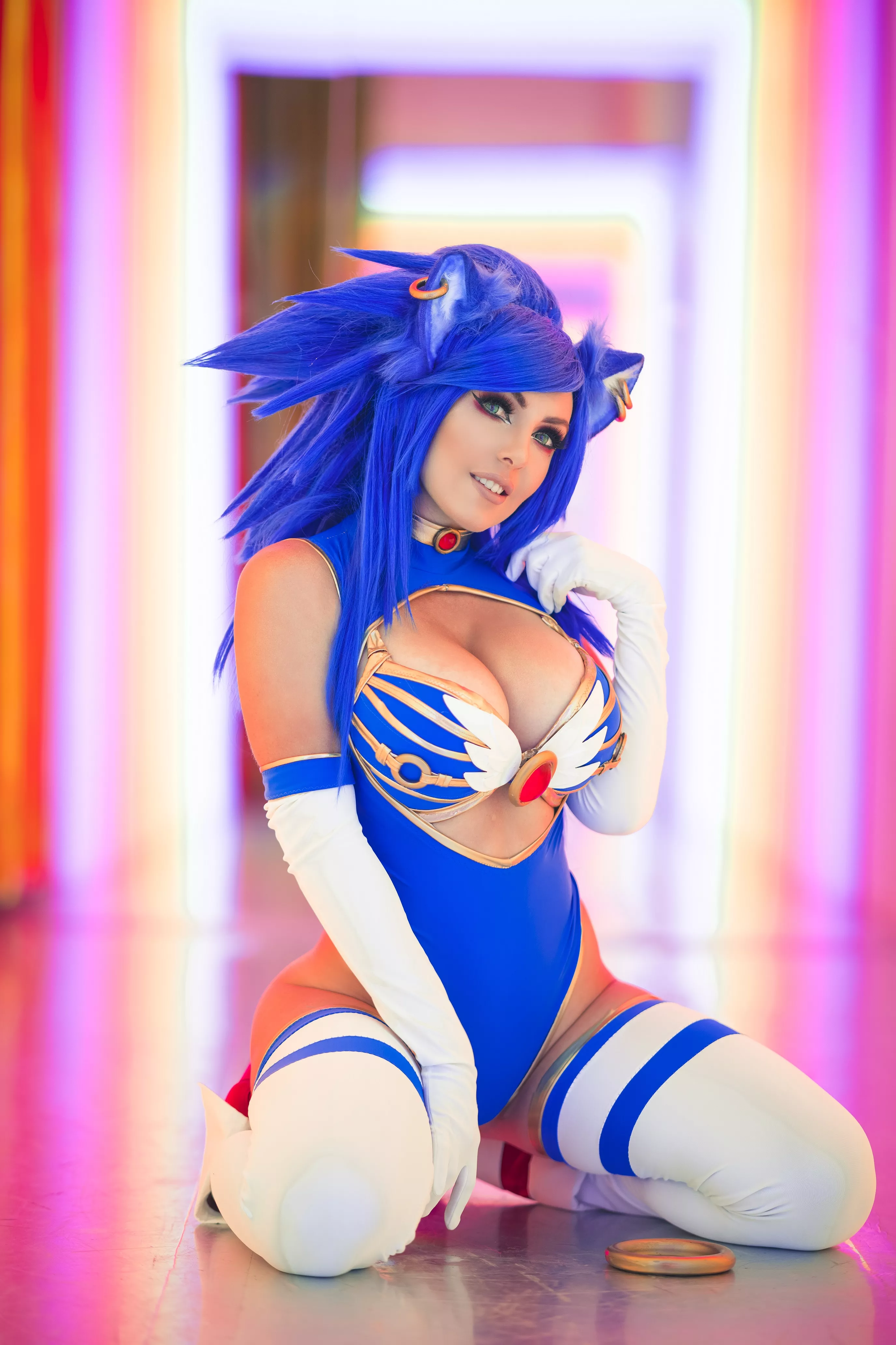 Jessica Nigri as Sonic the Hedgehog