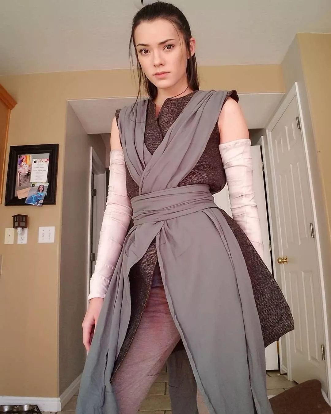 Joanie Brosas as Rey (Star Wars: The Last Jedi)