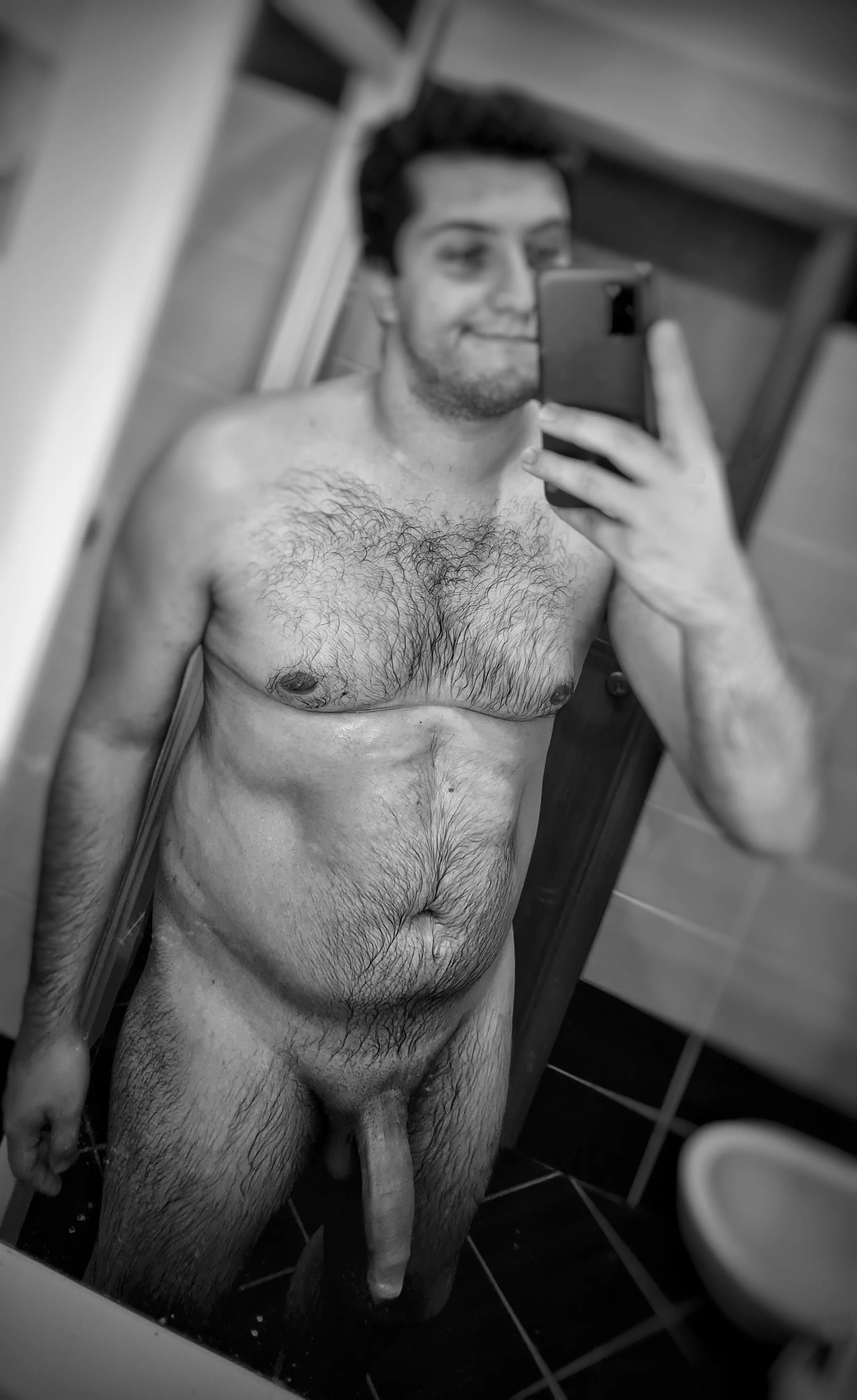 Join me in the shower next time? [M]23, 6'7, 250lbs