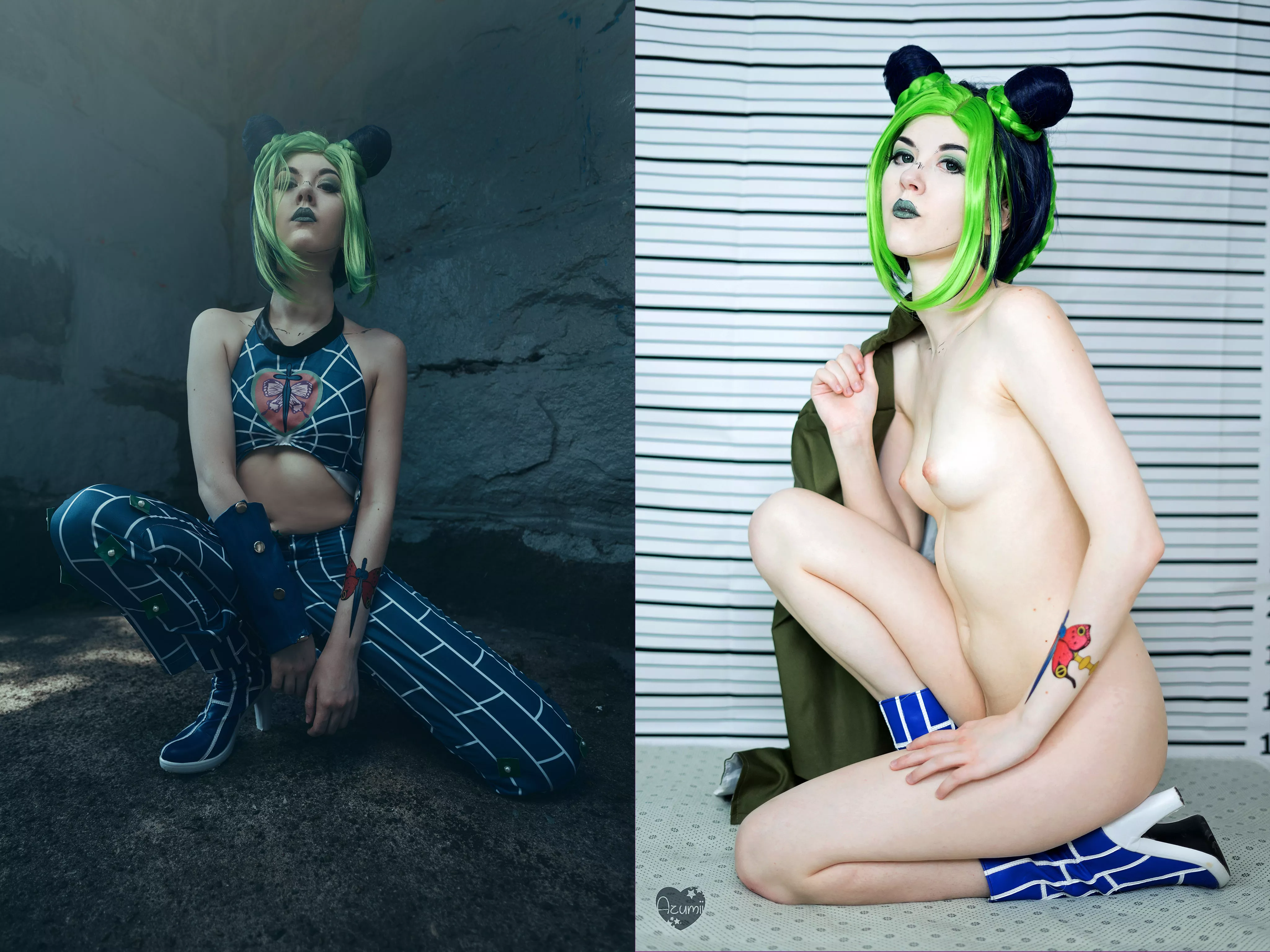 Jolyne Kujo would 100% strip for her mugshots if challenged