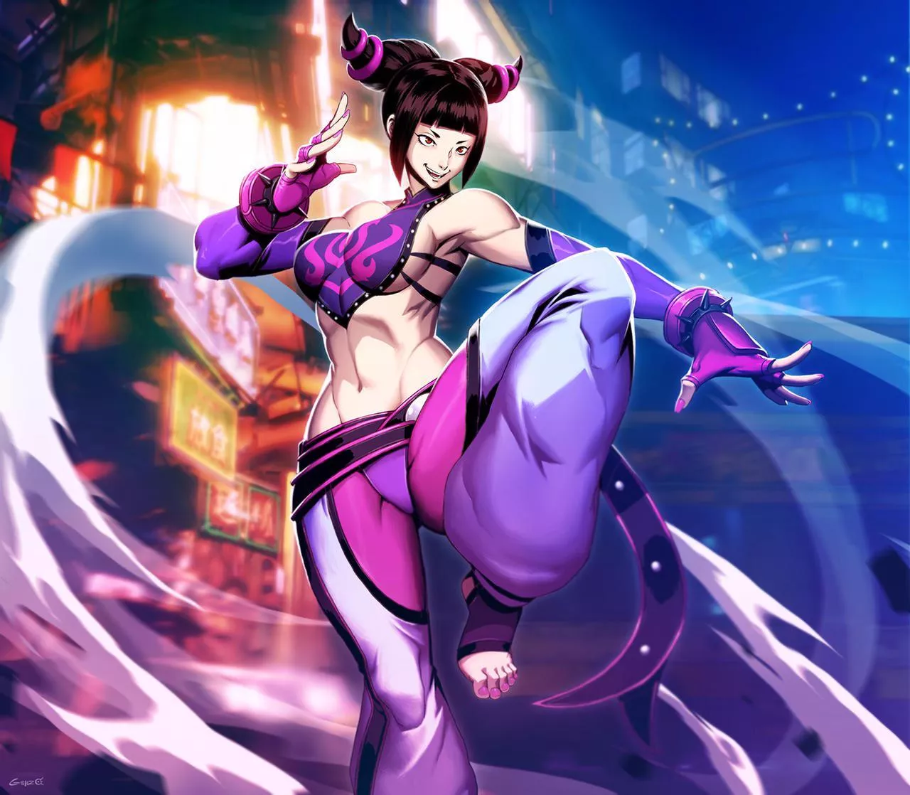 Juri art by genzoman