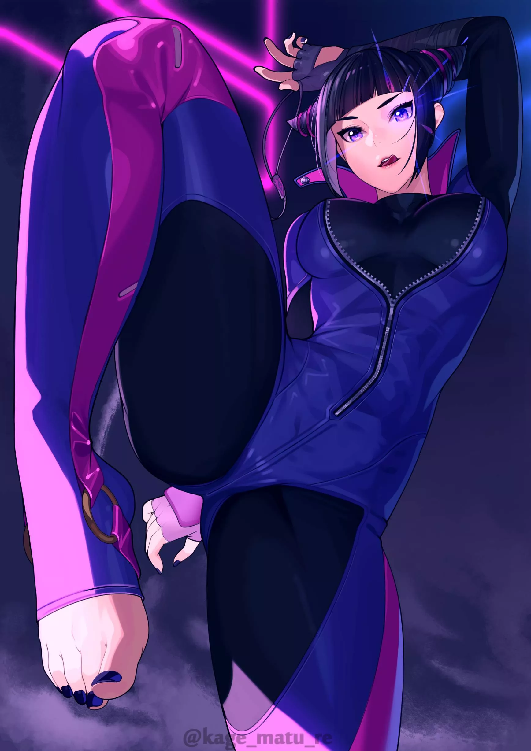 Juri's Feet appreciation post (kage_matu_re) [Street Fighter]