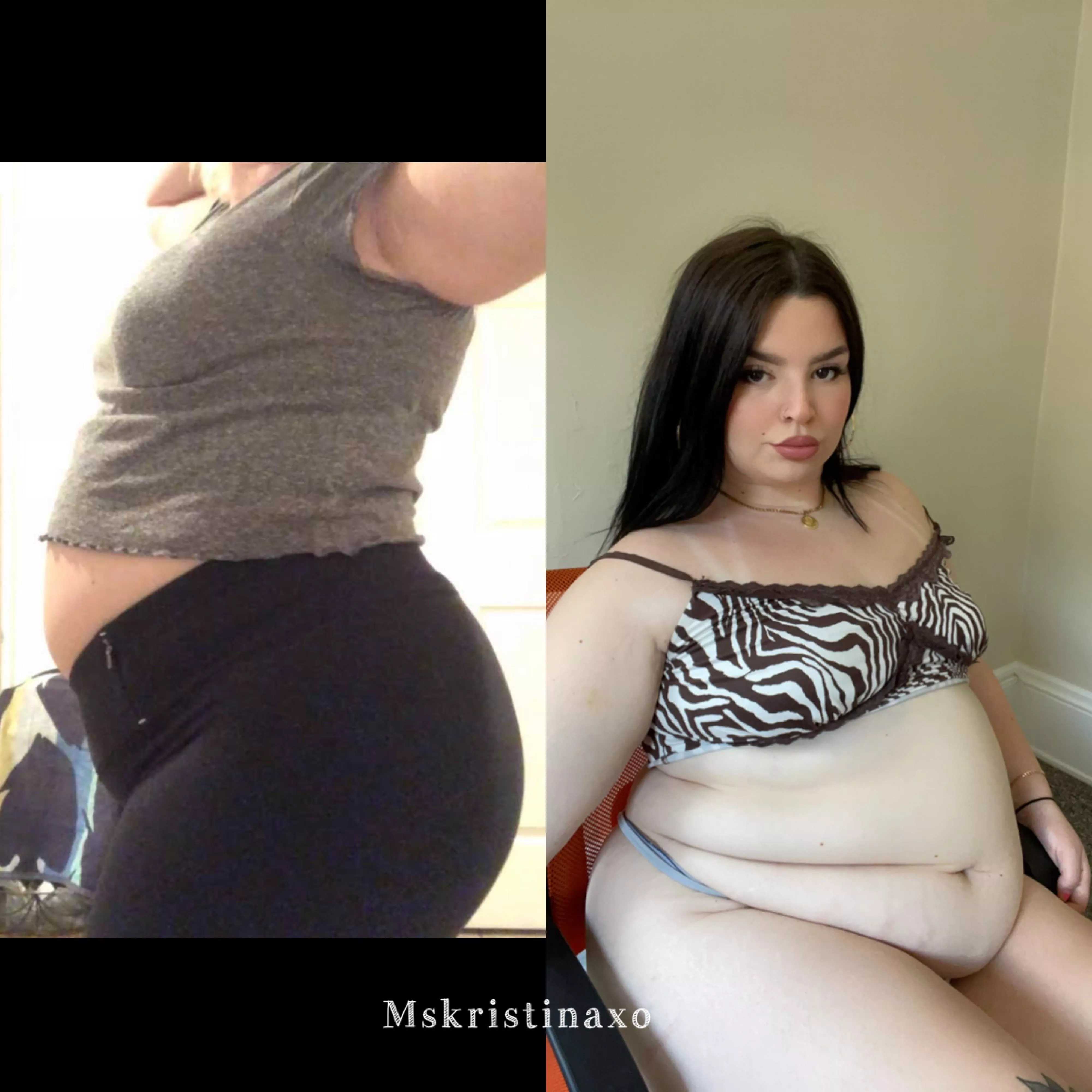 Just a little chubby to full blown greedy bbw