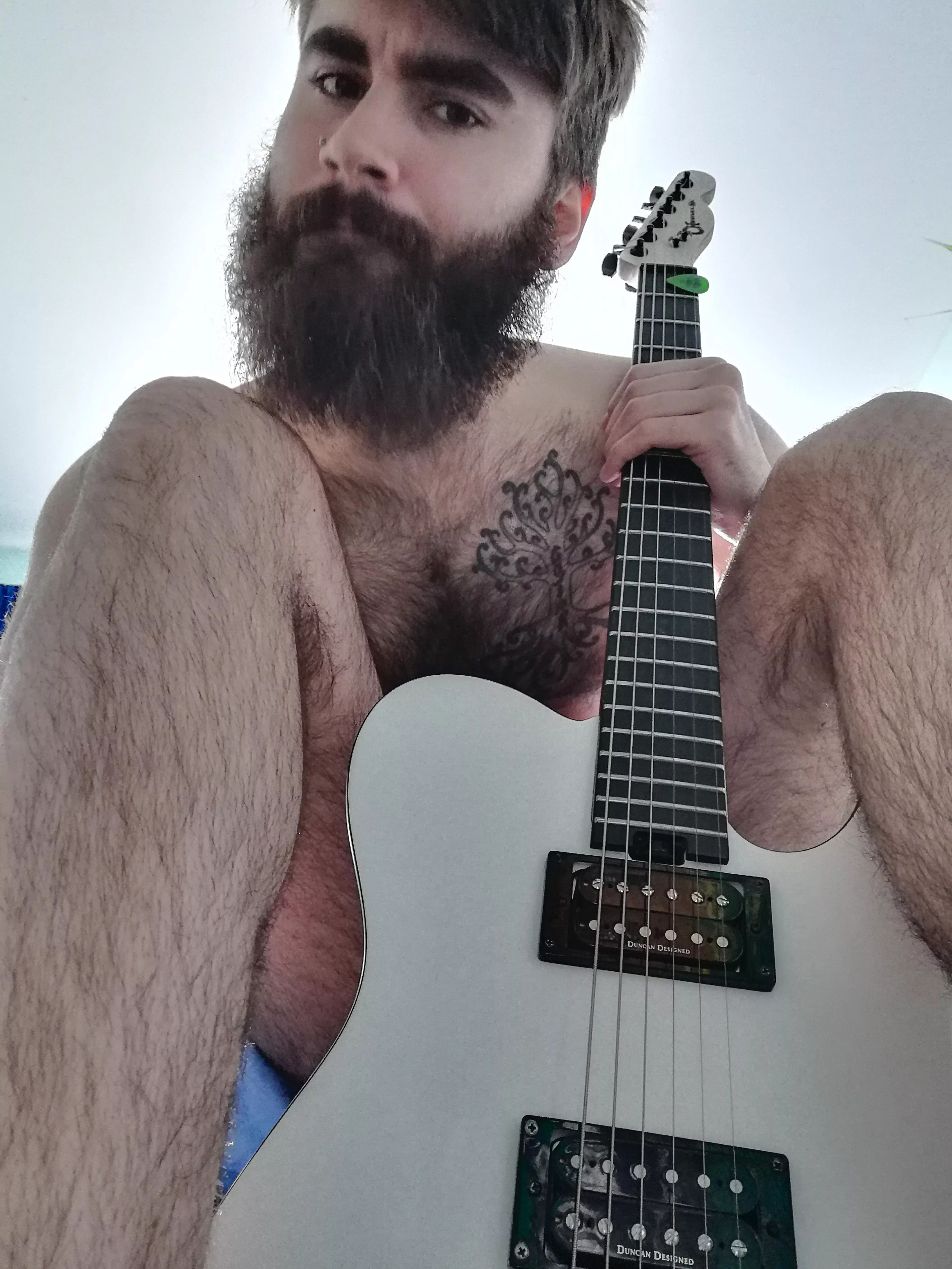 Just a man and his guitar