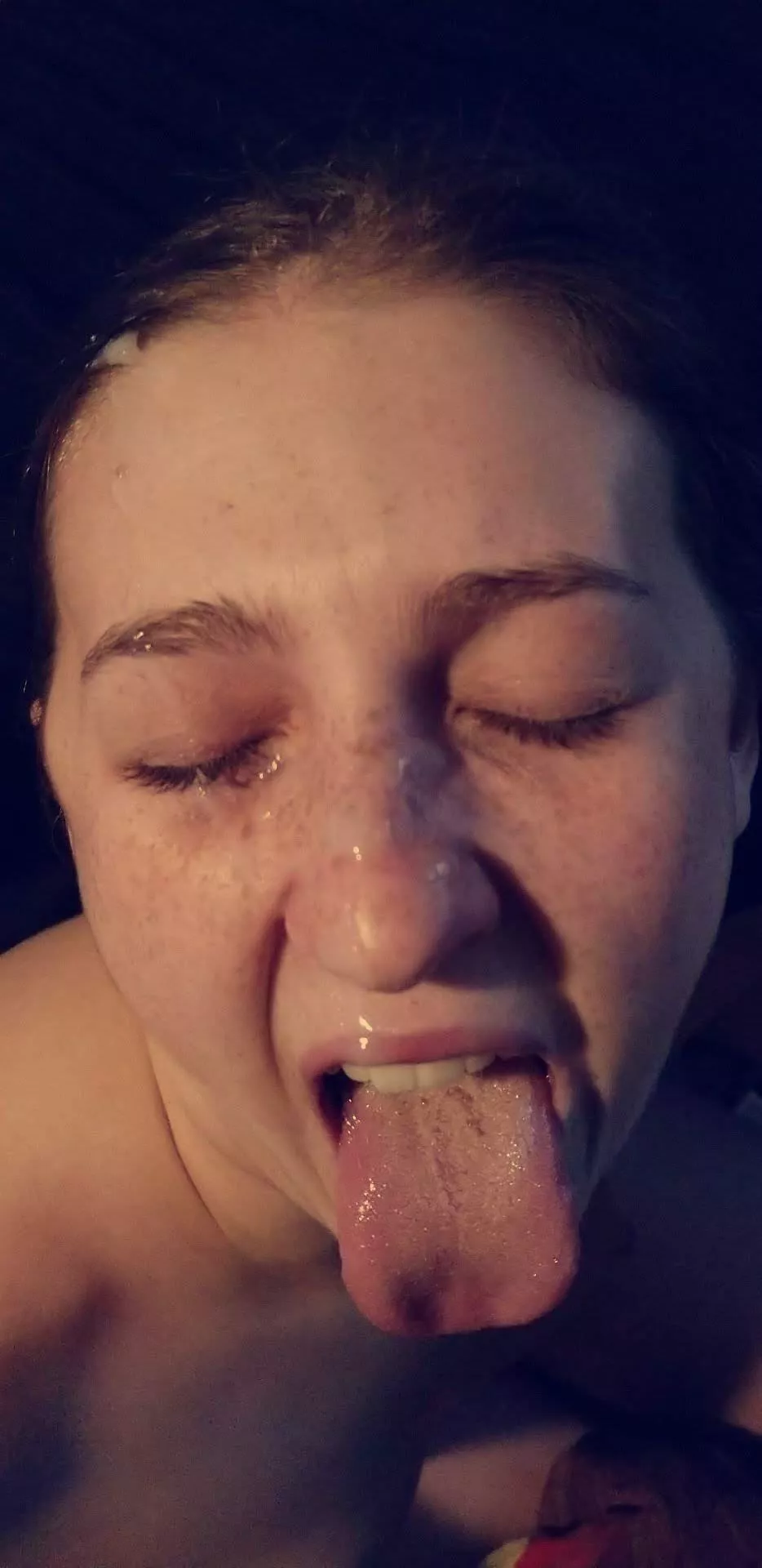 Just a mindless cum dump, that's all I'm good for