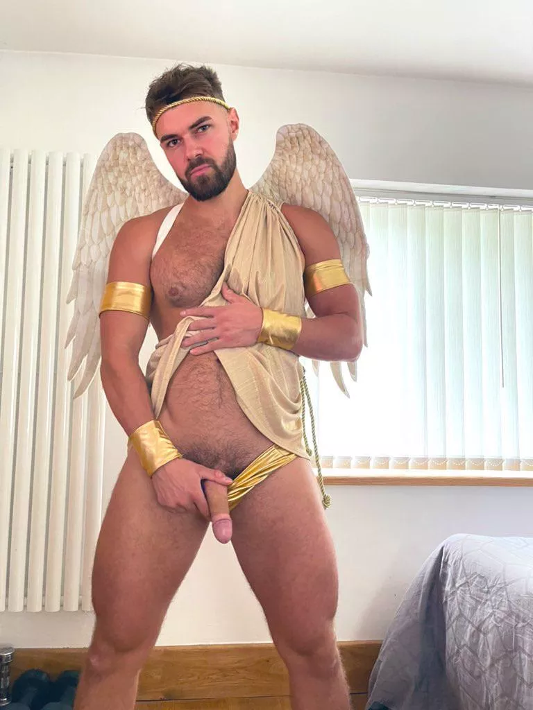 Just earned my wings, on your knees