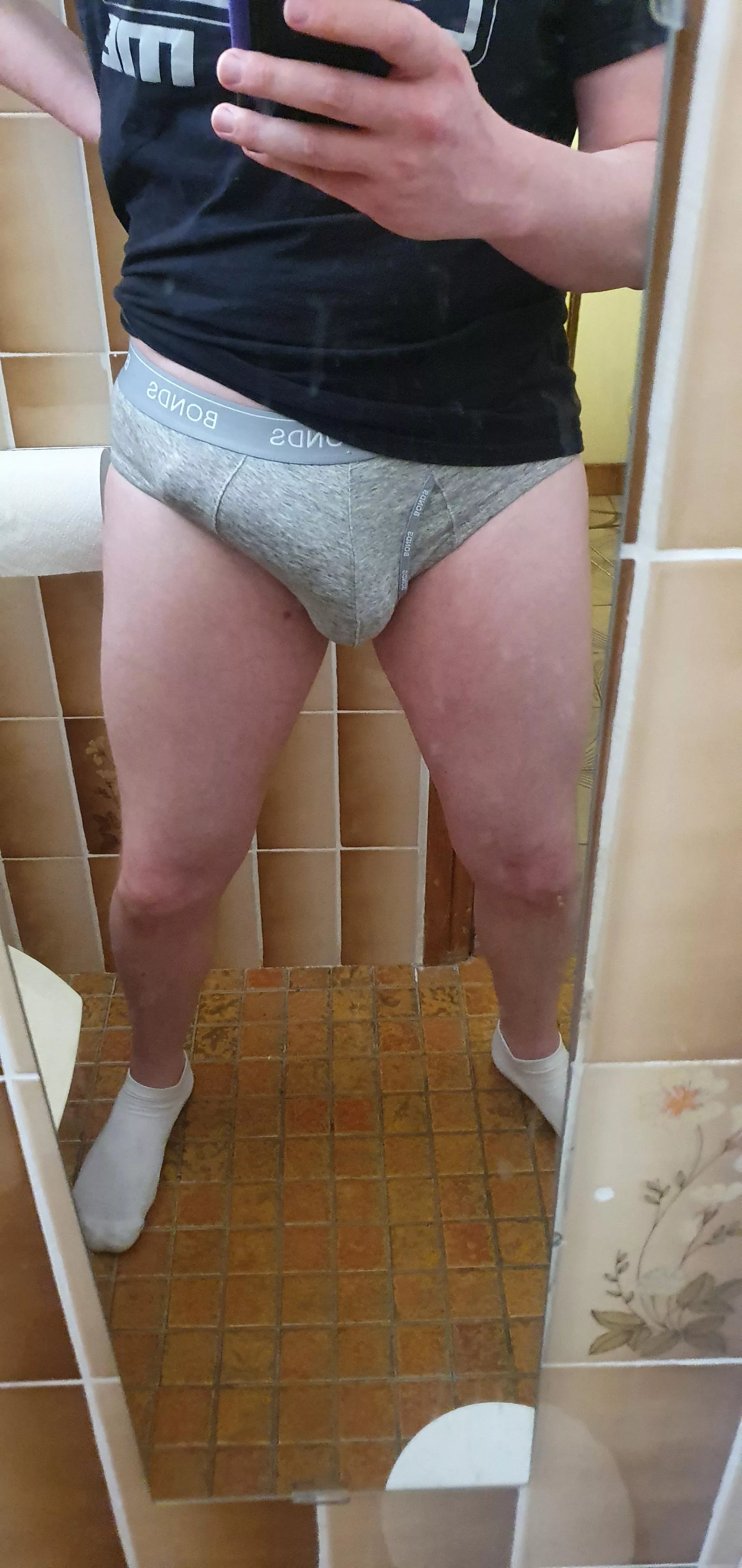 Just got new underwear. It fits, kinda...