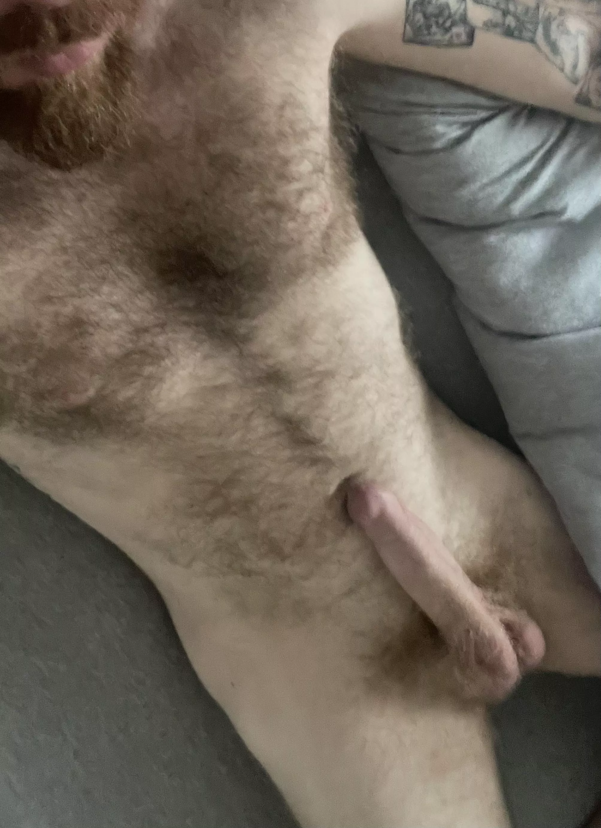 Just me and my hard ginger dick!