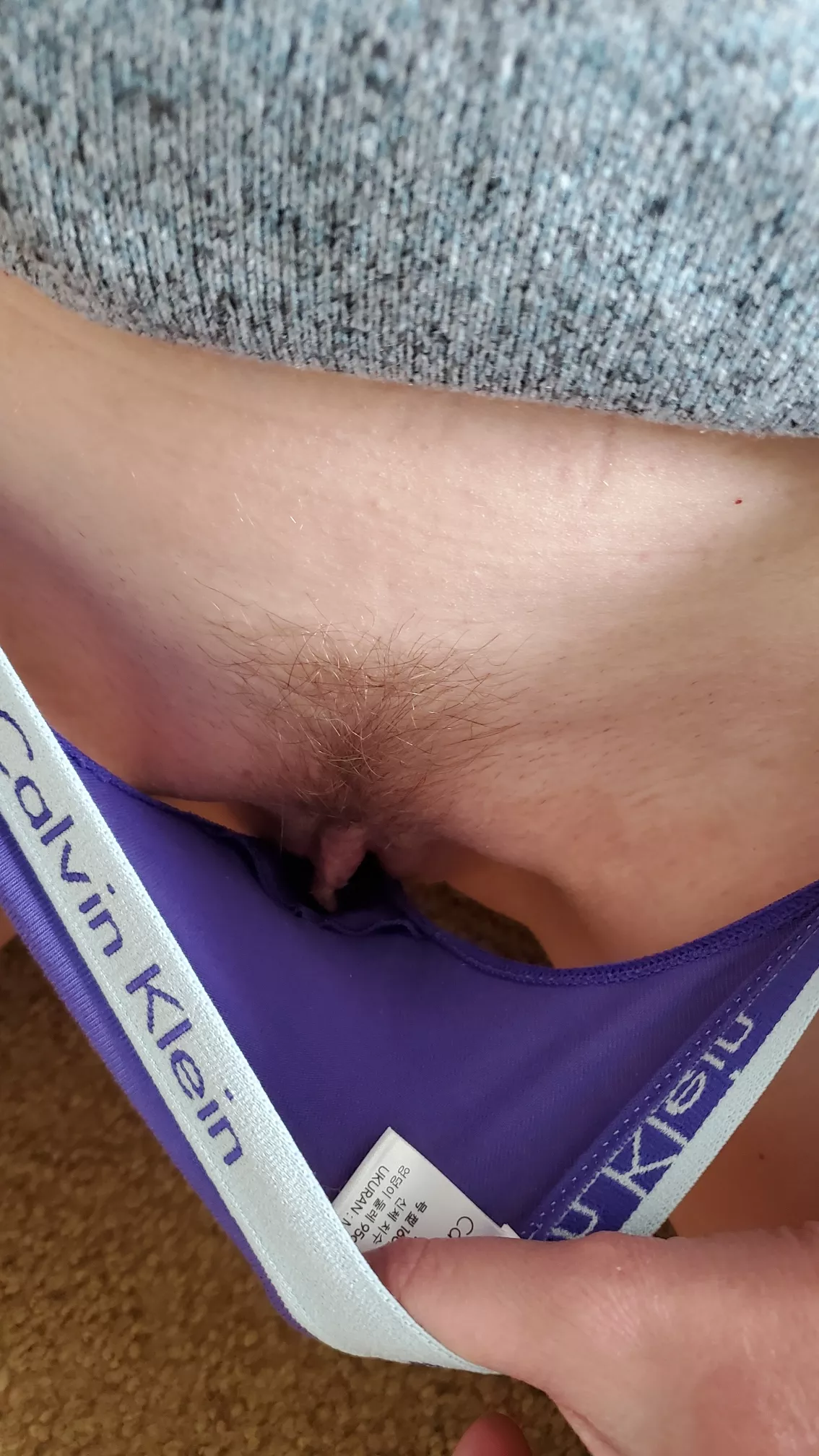 Just me (f), my Calvins and my little bush