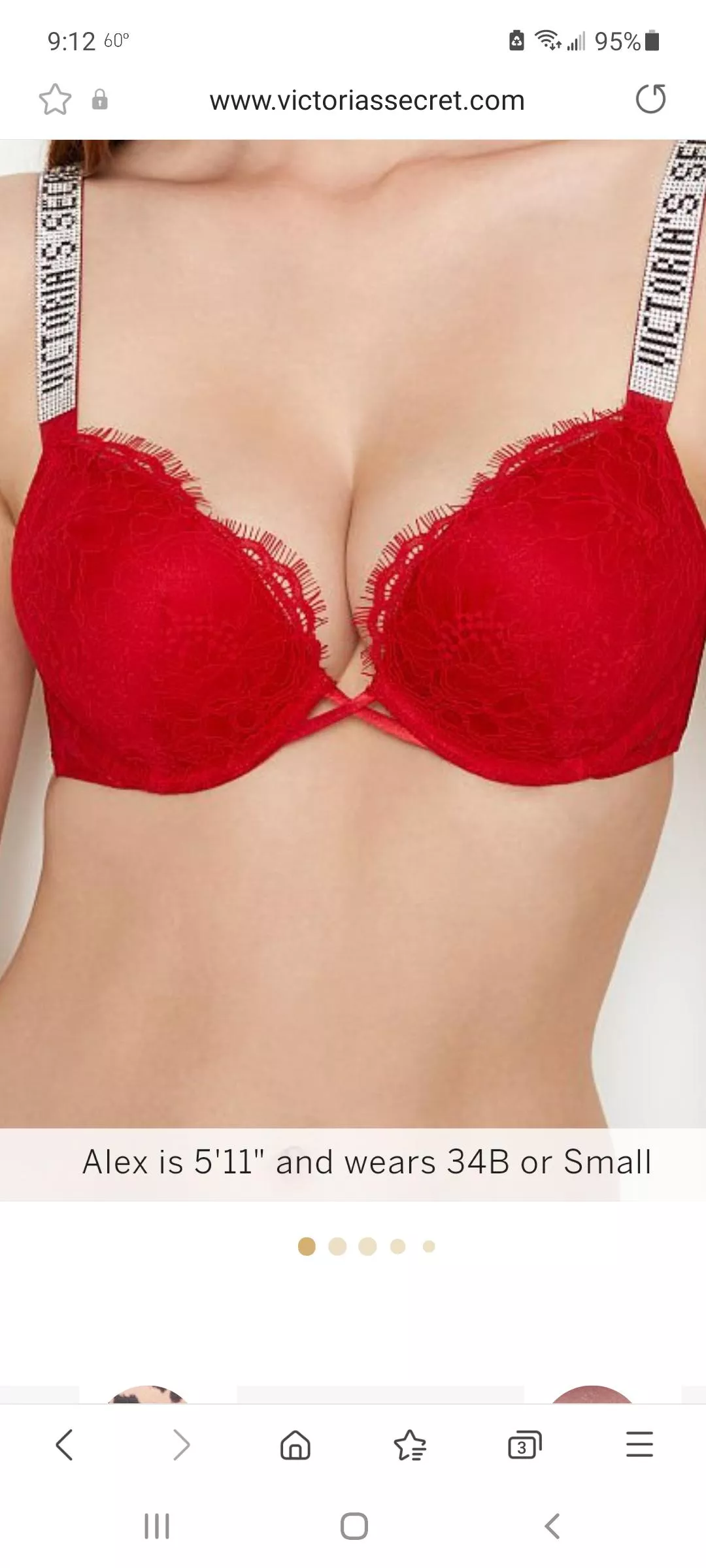 Just ordered this with a maching pair of shine strap bikini style panties with it for the wife