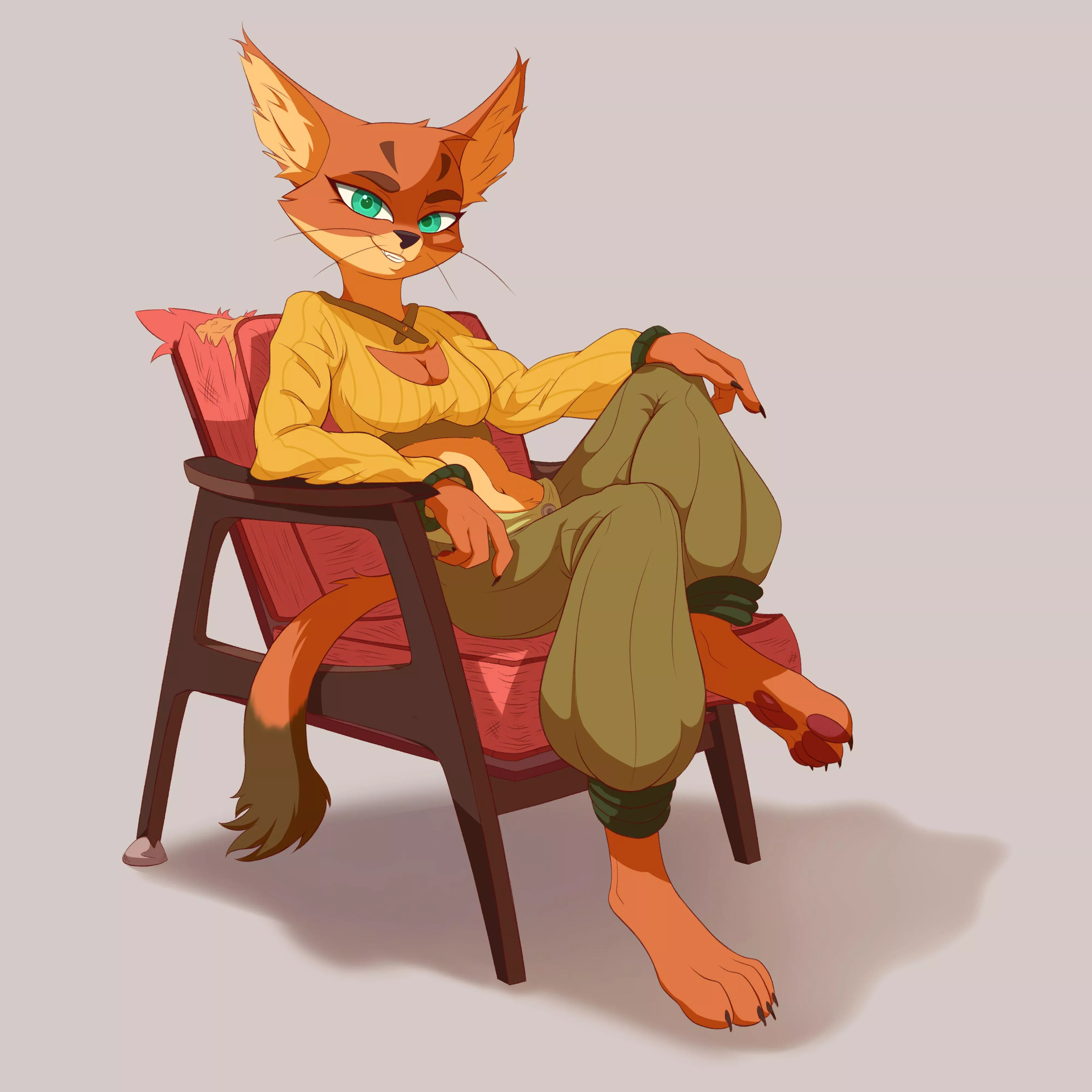 Just sitting ~ art by me