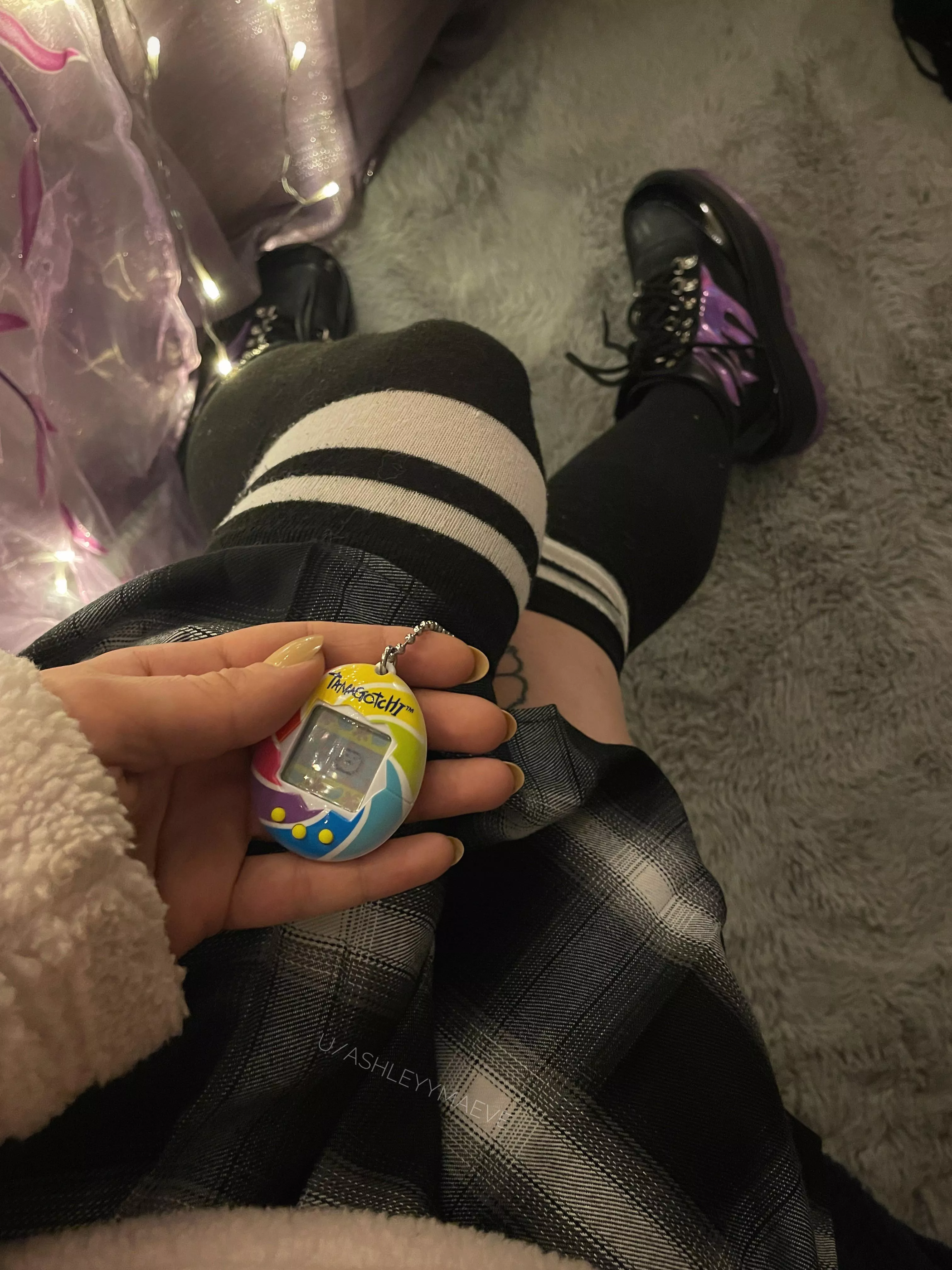 Just trying to keep my Tamagotchi alive 🥲 what should I call him? ✨