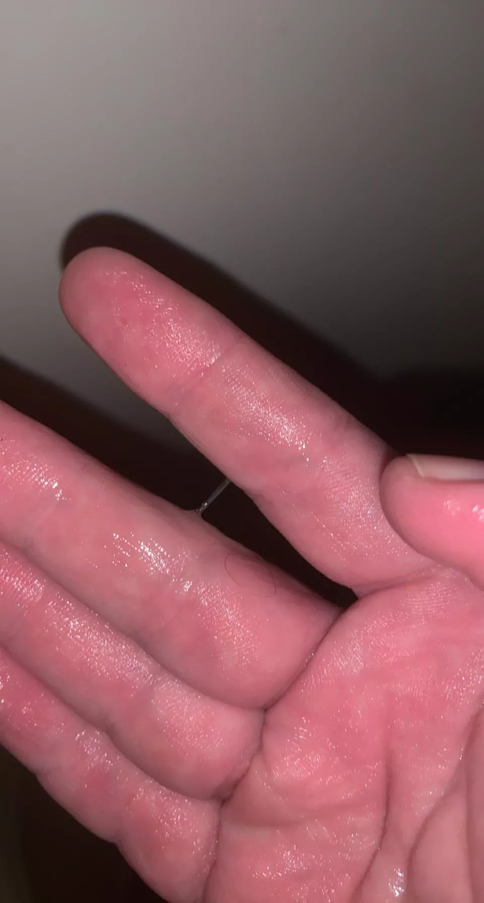 Just used vibrating anal beads for the first time and this was part of the result…