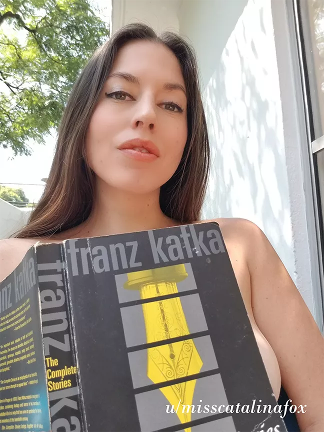 Kafka may have been repressed 🕴️ but i'm not 😇