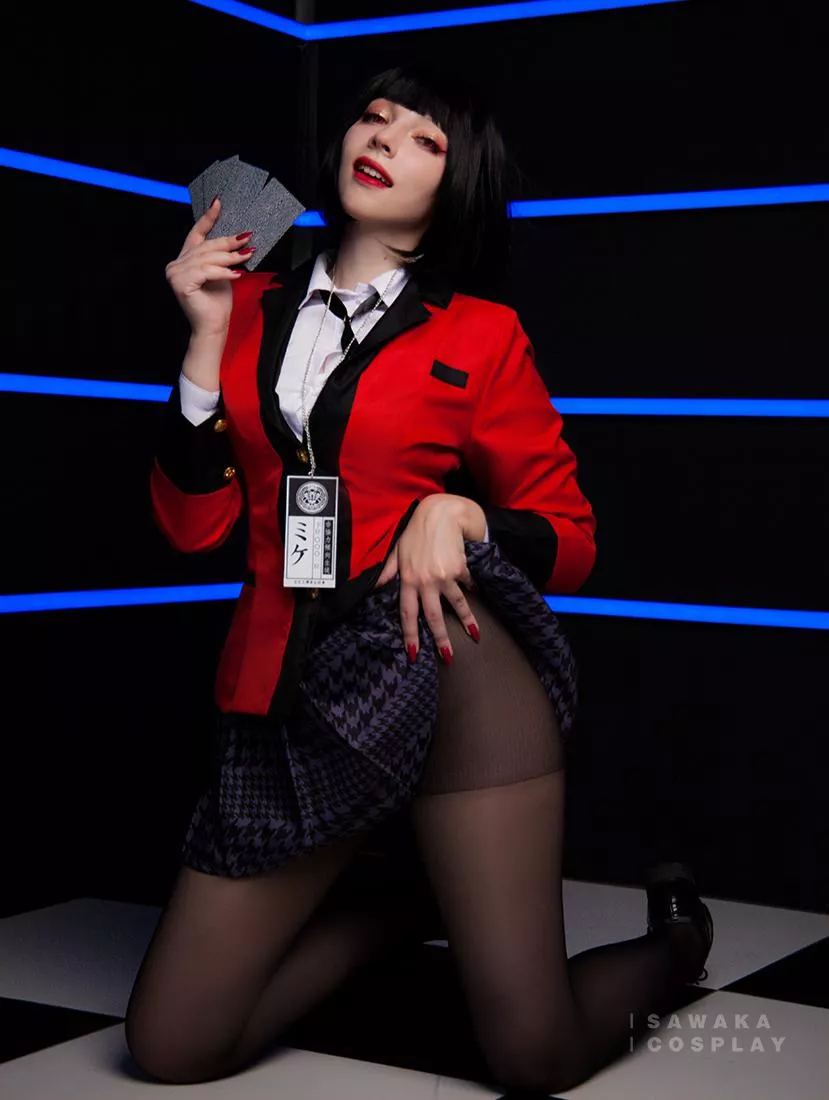 Kakegurui Yumeko Jabami cosplay by Sawaka