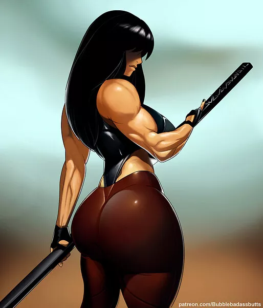 Katana warrior by BBadassButts