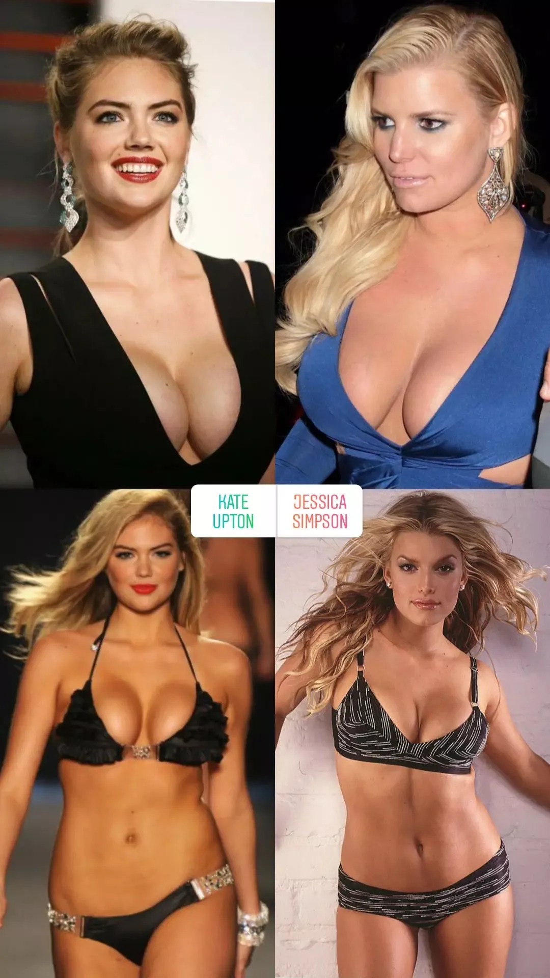 Kate Upton vs Jessica Simpson