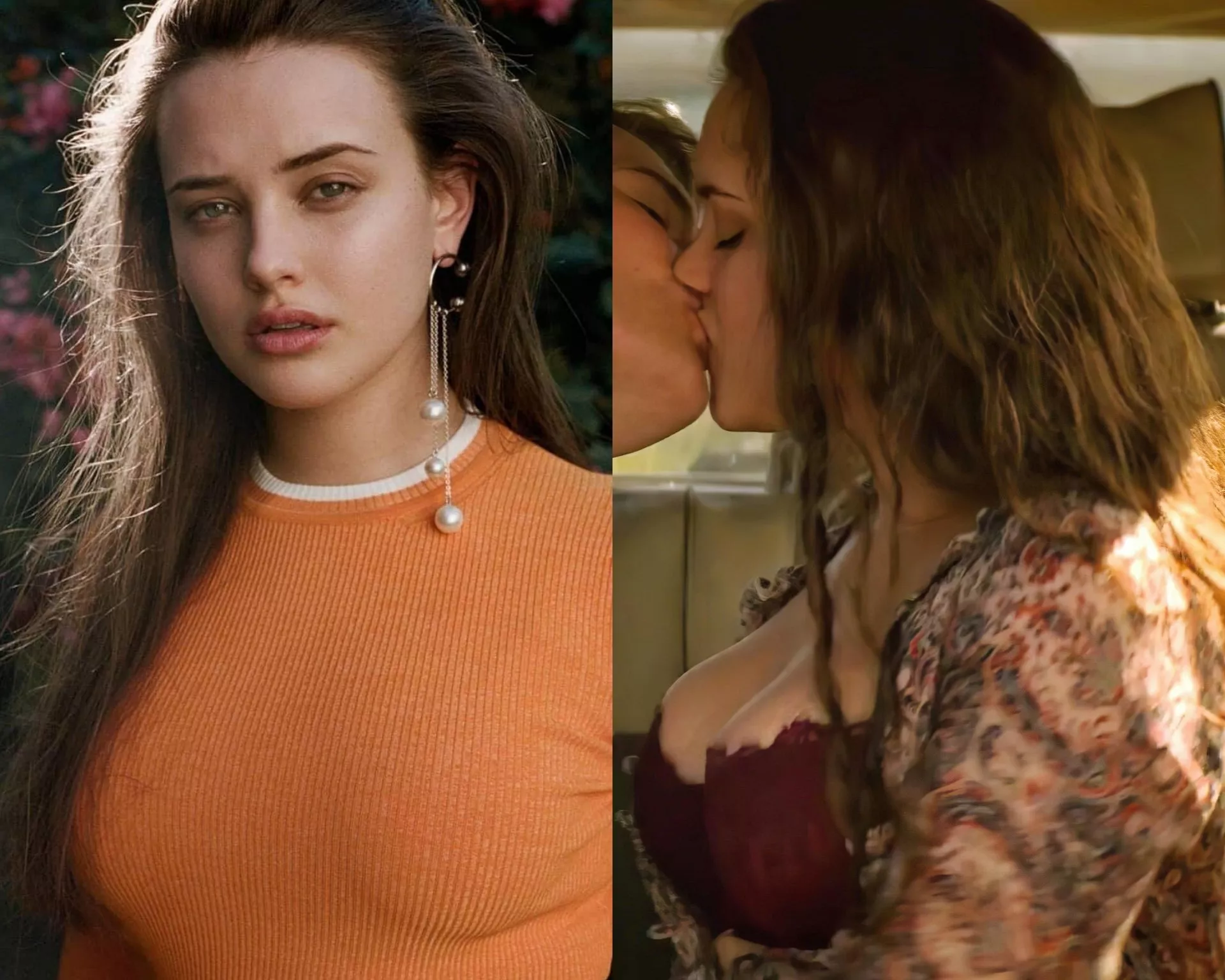 Katherine Langford is naturally sultry & has an incredible pair of big heavy tits