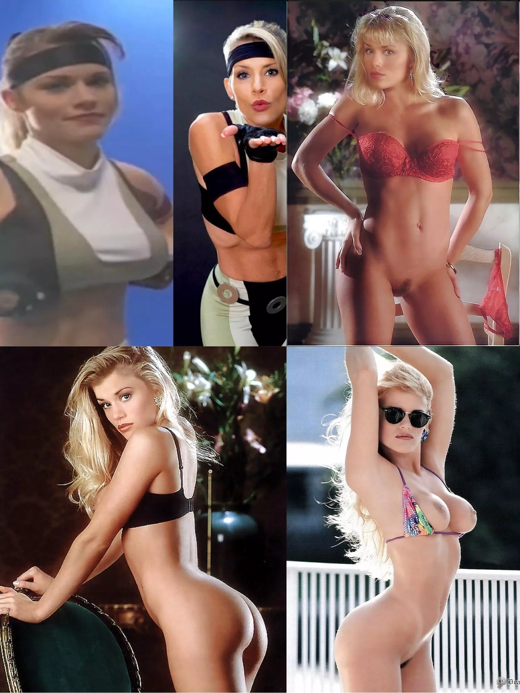 Kerri Hoskins ( Sonya Blade from Mortal Kombat games )