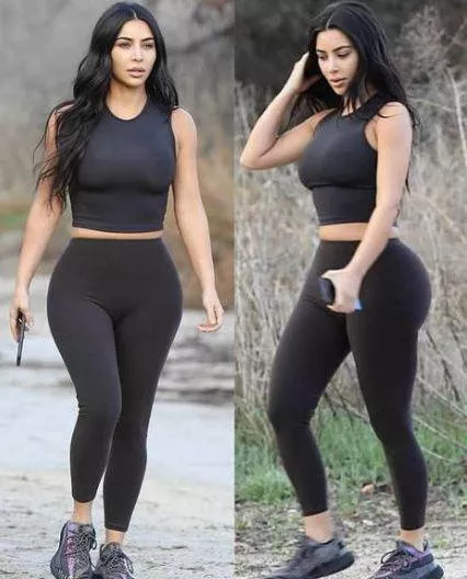 Kim with Leggings is the best