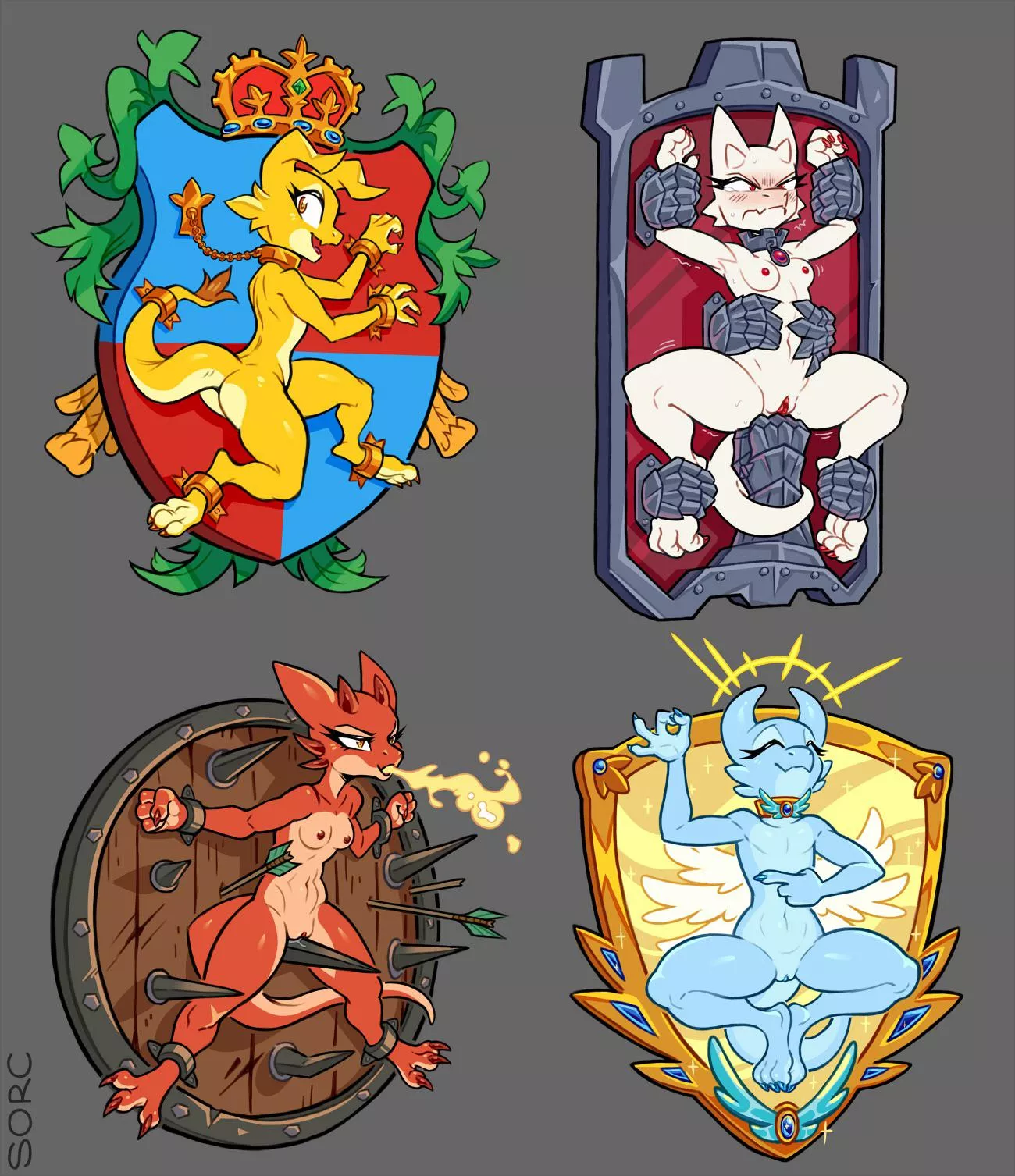 Kobold Shield Maidens [FFFF] (Sorc)