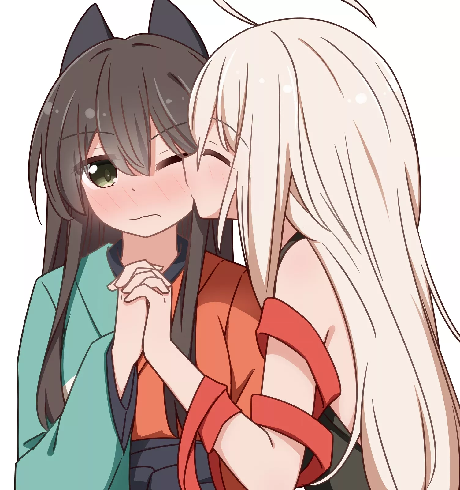 Kon is getting embarrassed [Urara Meirocho]