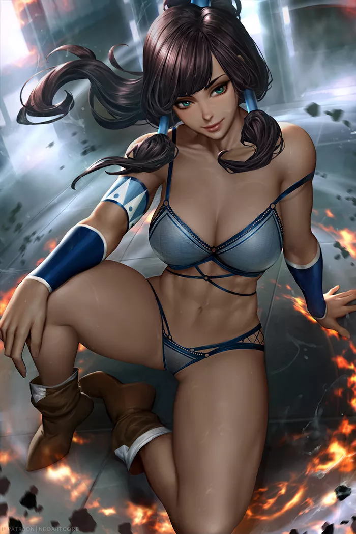 Korra has a an amazing body (NeoArtCoRe) [The Legend of Korra]