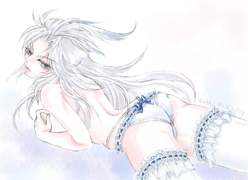 Kuja from Final Fantasy IX... In LINGERIE! :D :3