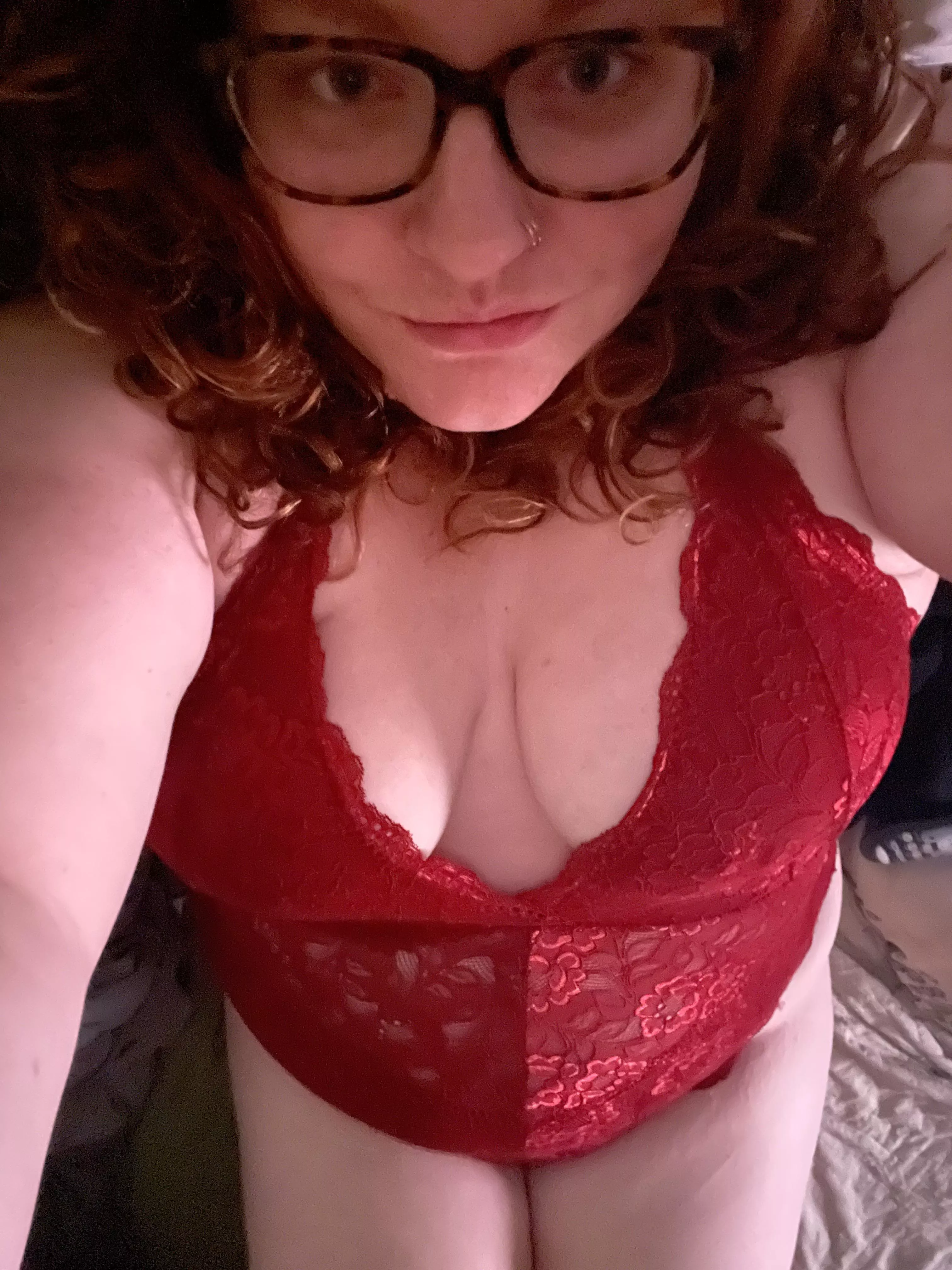 Lady in red. Welllll, maybe not such a lady ;)