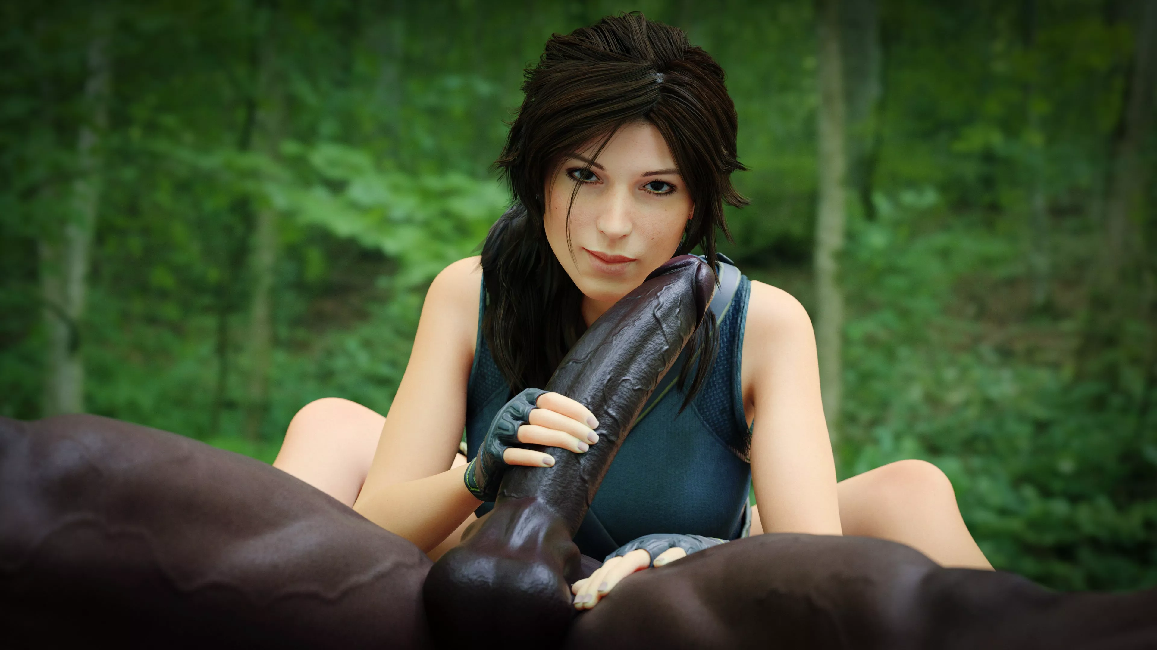 Lara in the jungle (Steps3D)