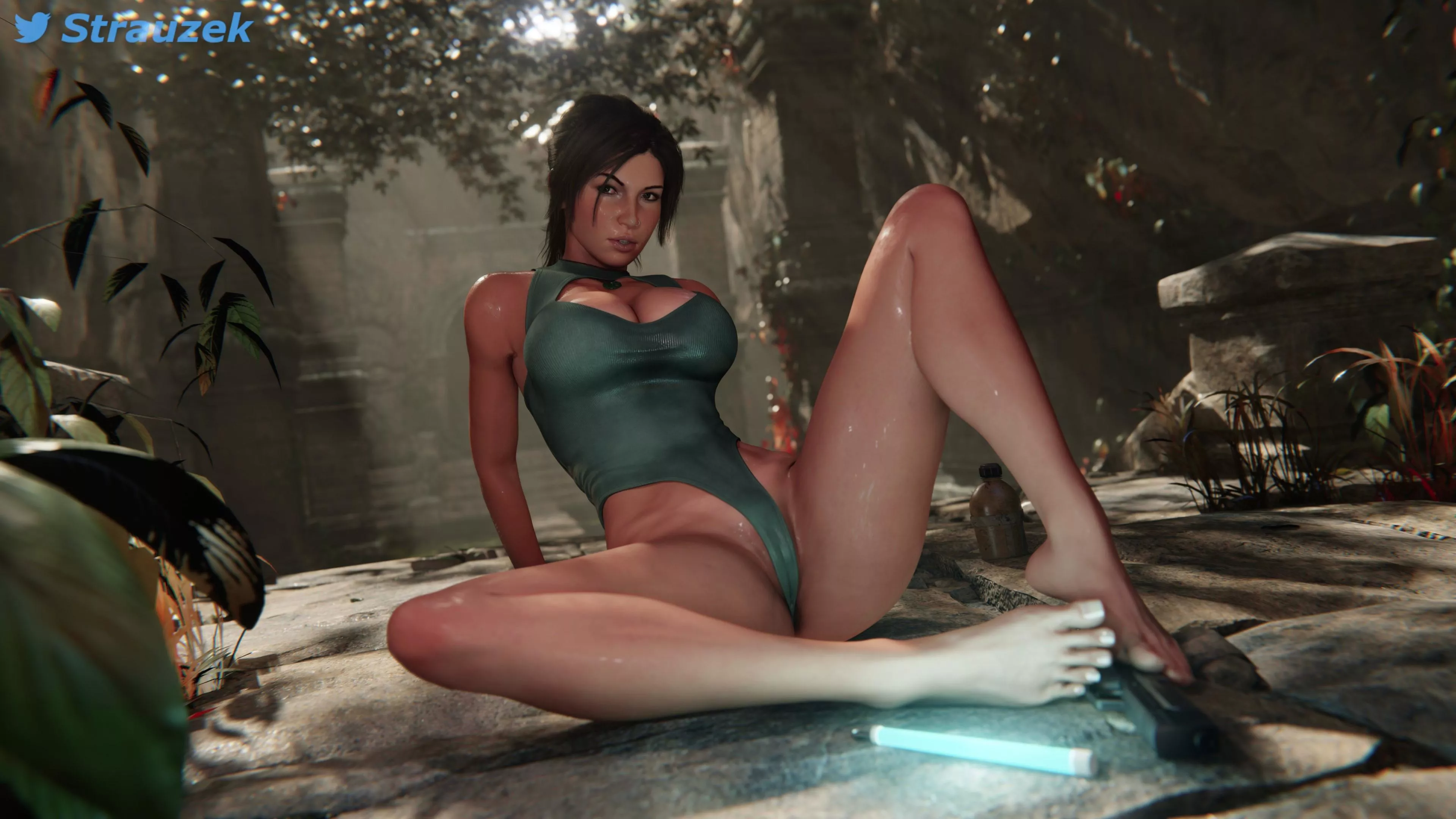 Lara pinup (Strauzek)