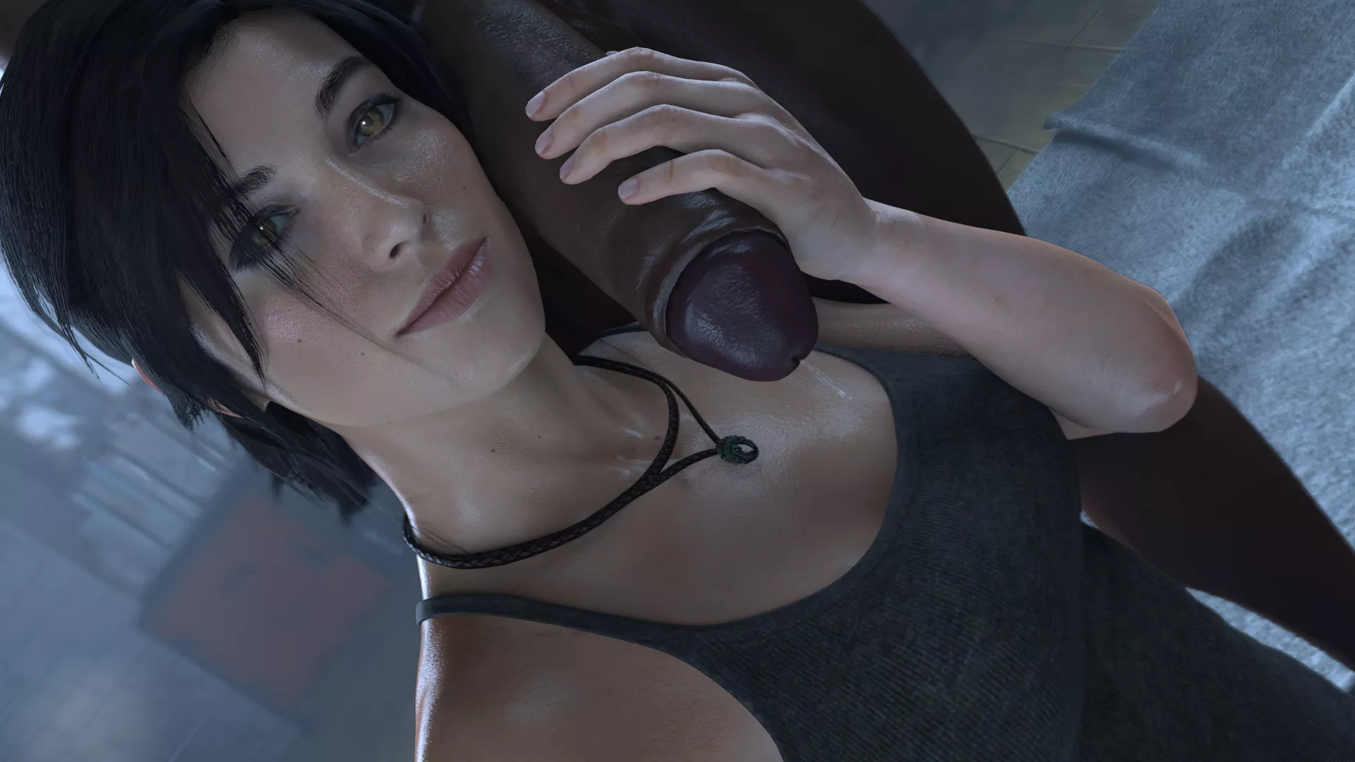 Lara taking a selfie (Stephanie)