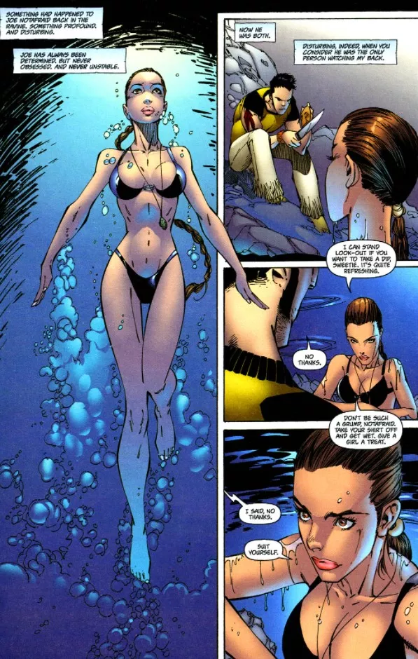 Lara Underwater [Tomb Raider: The Series #36]