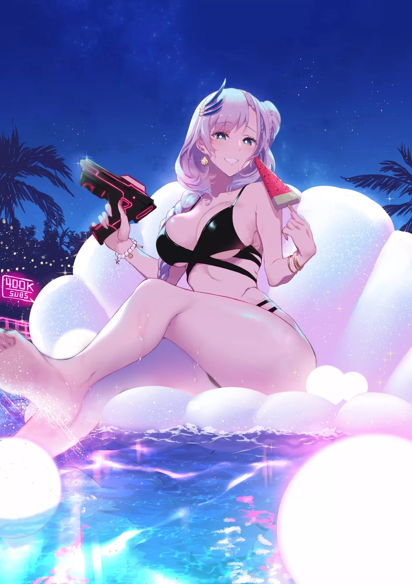 Late Night Pool Fun [Virtual YTber]