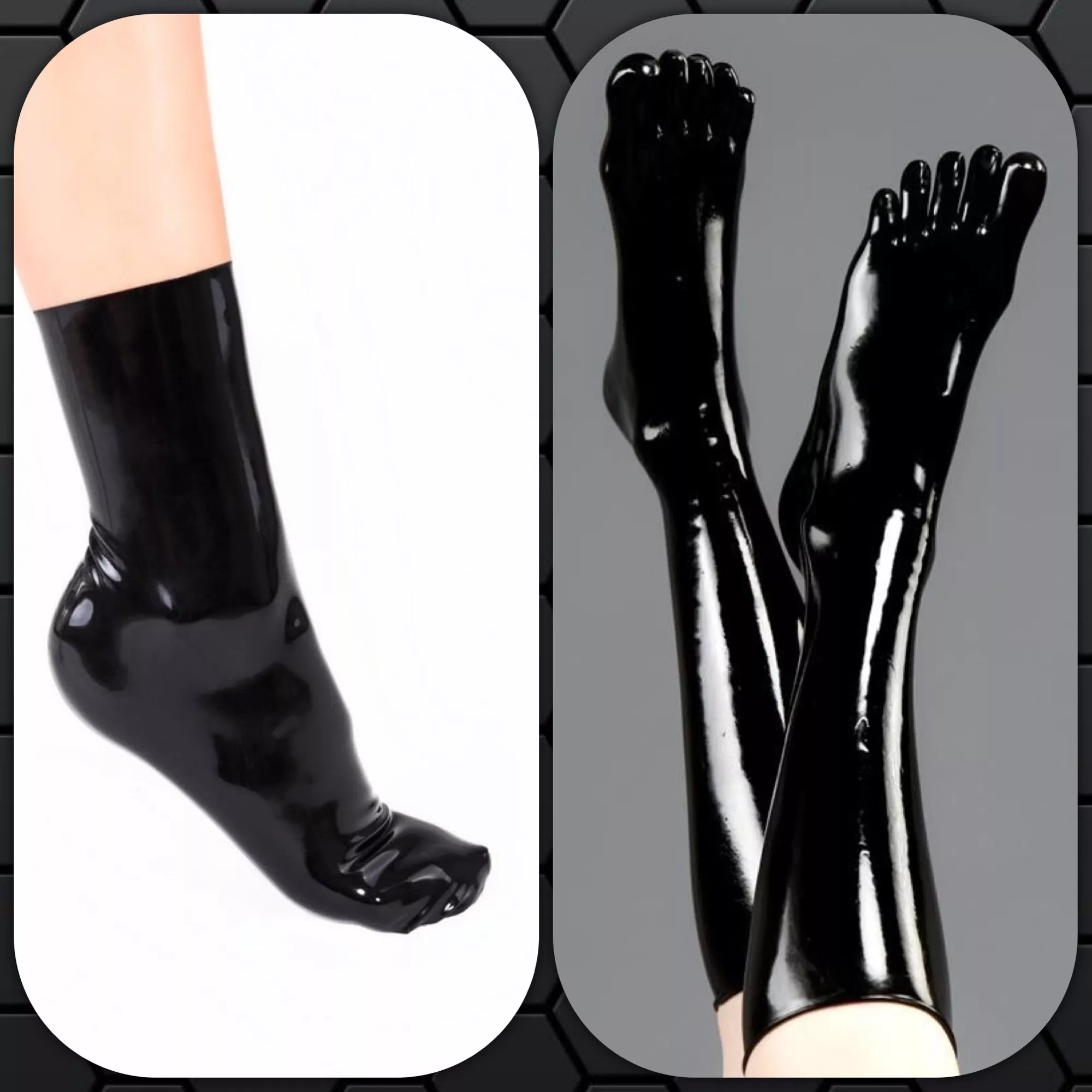 Latex Socks: Toes or No Toes?