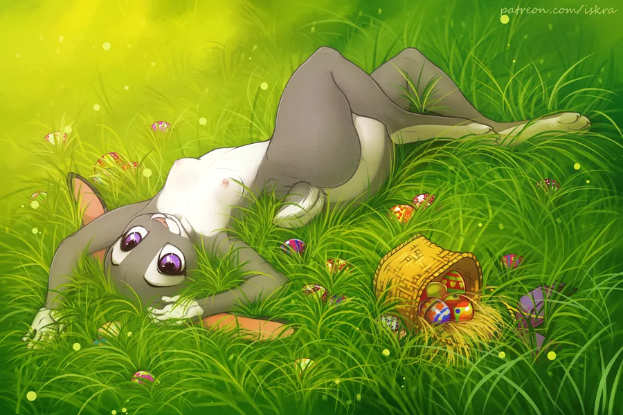 Laying in Grass (By: Iskra)