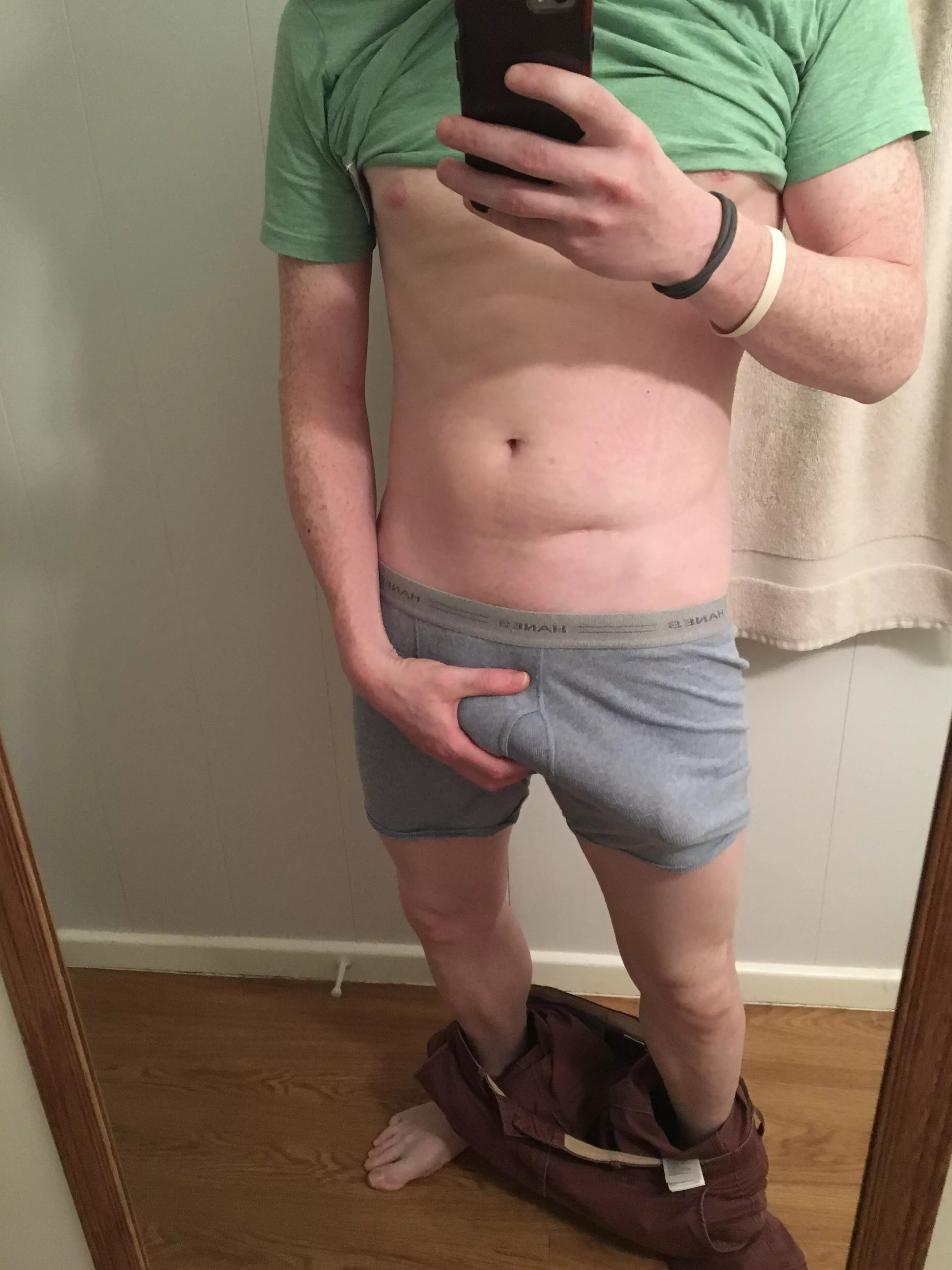 Lazy bulge.