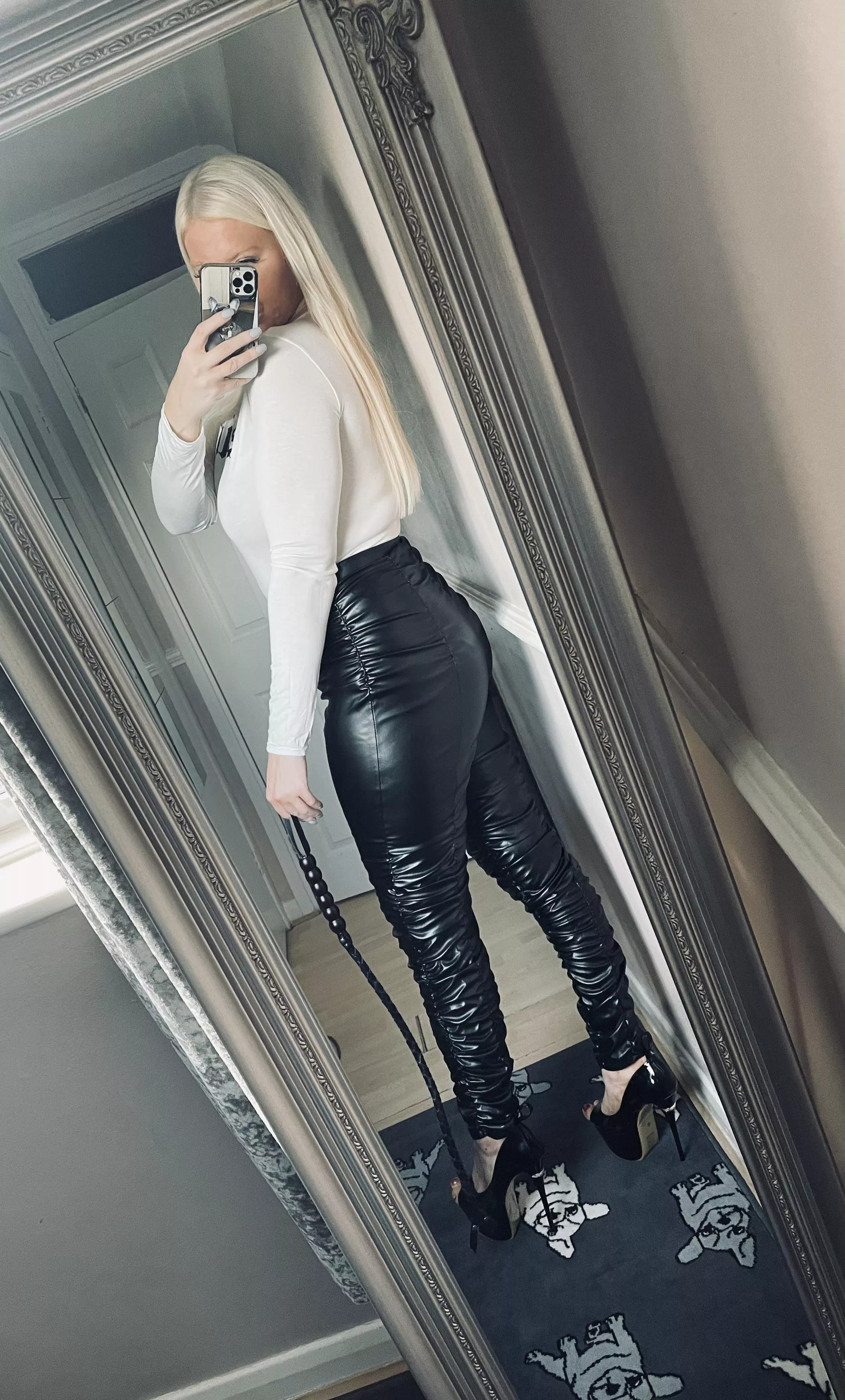 Leather and whips are such a sexy combination