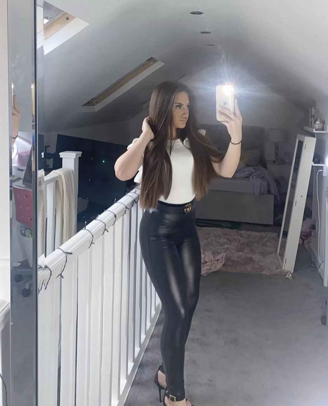 Leather pants