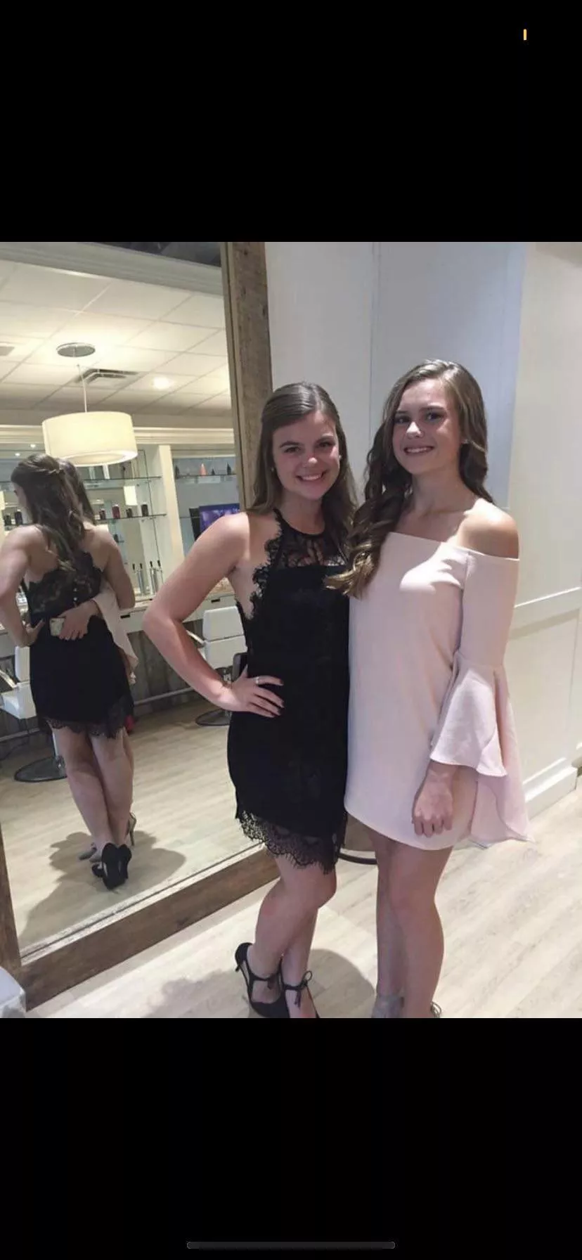 Left sister or right and why?